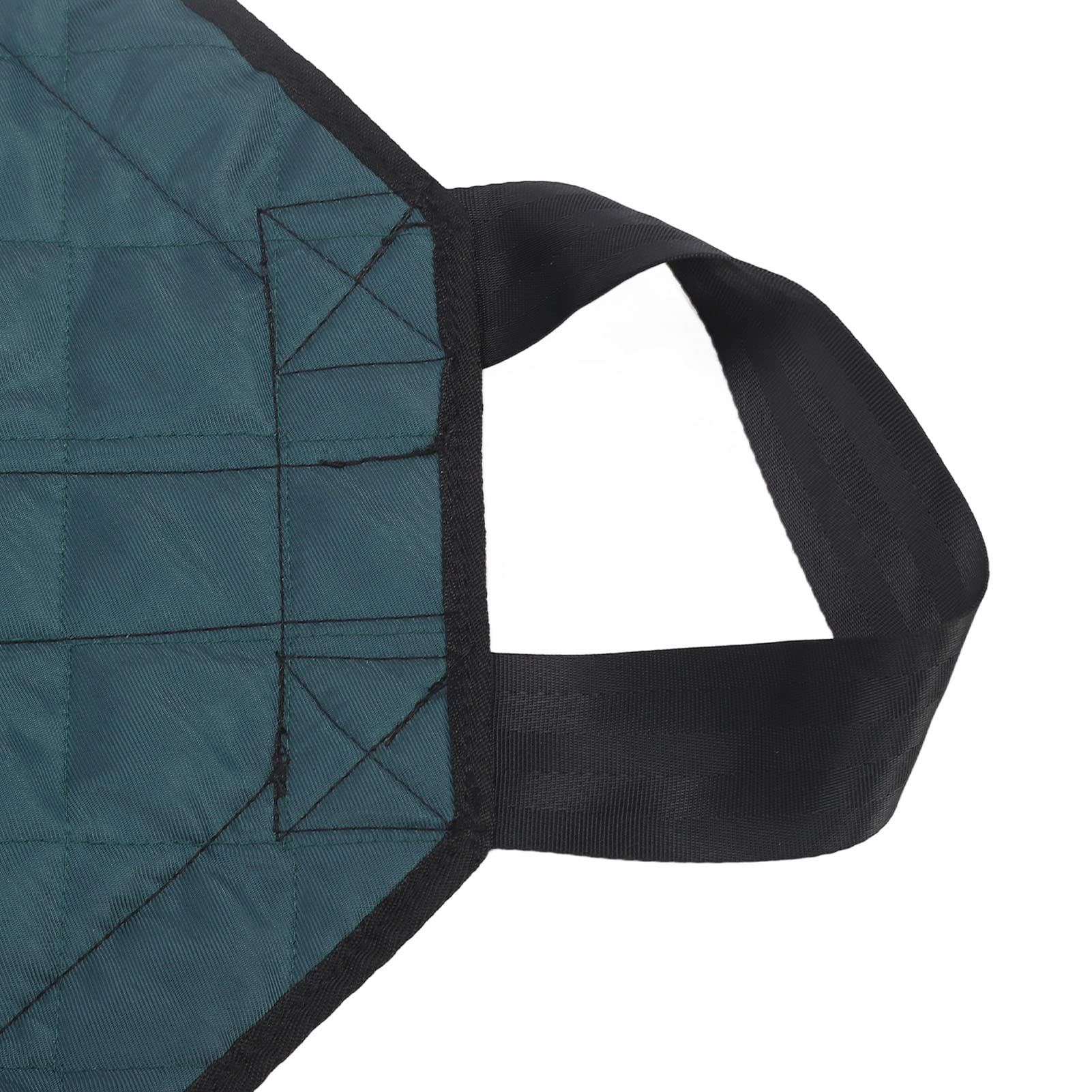 Almohadilla de cama para posicionamiento con transferencia, con 4 asas, sábana de transferencia de pacientes de nylon impermeable para uso hospitalario, estera deslizante reutiliza