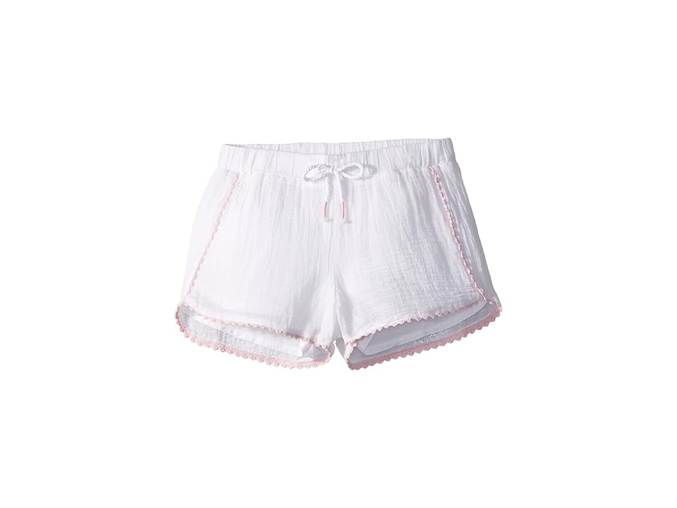 

Polo Ralph Lauren Kids Cotton Pull-On Shorts (Toddler) (White) Girl's Shorts
