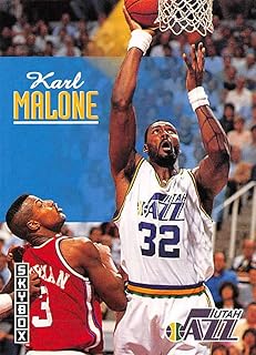1992-93 SkyBox Series 1 Basketball #242 Karl Malone Utah Jazz Official NBA Trading Card