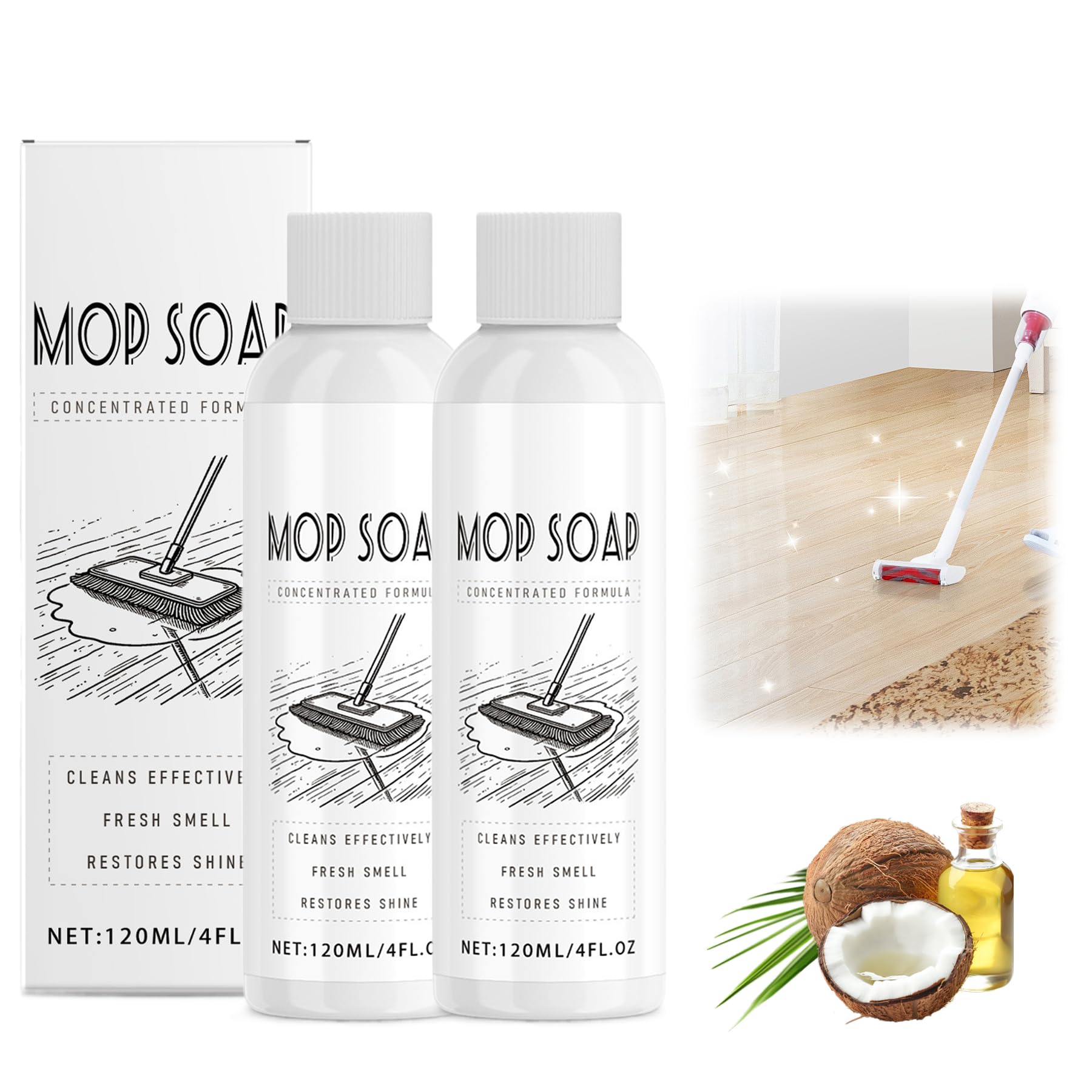 R&W Highly Scented Mop Soap, 2025 New Mop Soap For Floor Cleaning, R And W Mop Soap For Floor Cleaning, Mop Soap Brazilian Waves, Multisurface Bathroom & Kitchen Cleaner Supplies (1)
