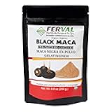 Ferval - Black Maca Powder (Bag of 8.8 oz) - Superfood from The Andes of Peru - by Iky Store