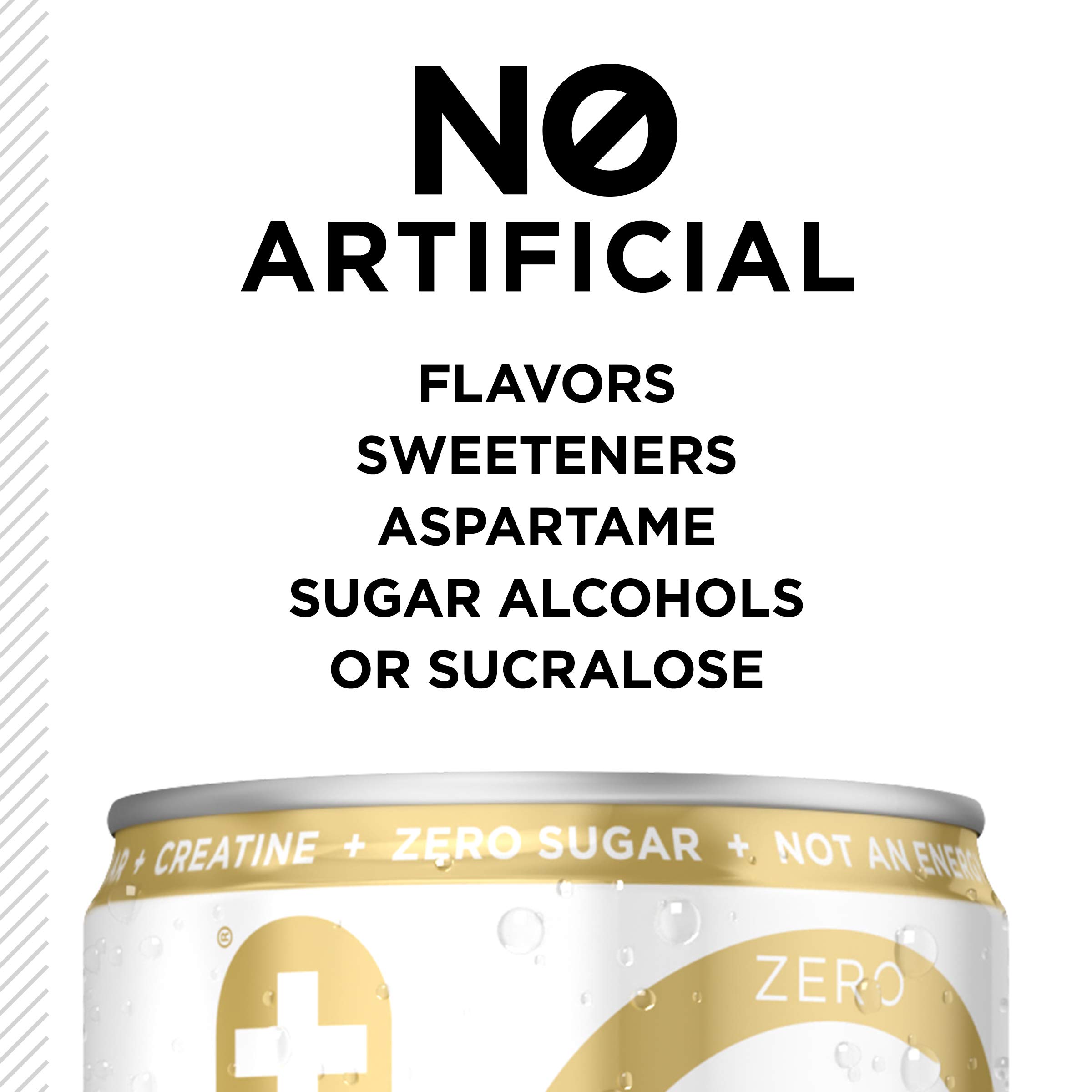FITAID RX ZERO Recovery Blend, 5 Calories, Keto-Friendly, Paleo, Vegan, Number 1 Post-Workout Recovery Drink, Creatine, BCAAs, Glucosamine, 12-oz. Cans (Pack of 4)