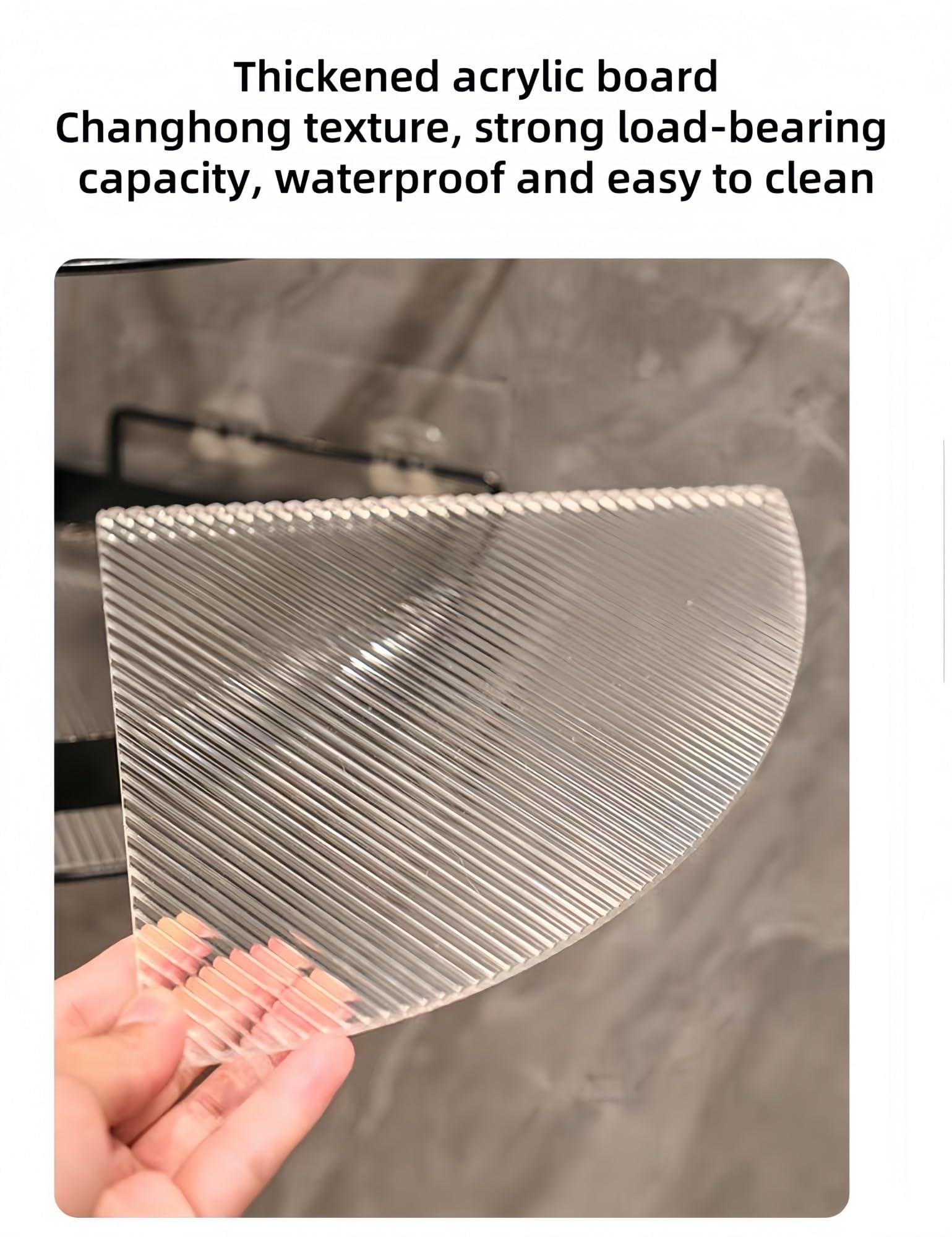 Estante de Ducha sin Necesidad de taladrar, Organizador de Esquina de 2 Niveles, Estante de Almacenamiento, Impermeable y Que Ahorra Espacio para Guardar champú en la bañera (Negro