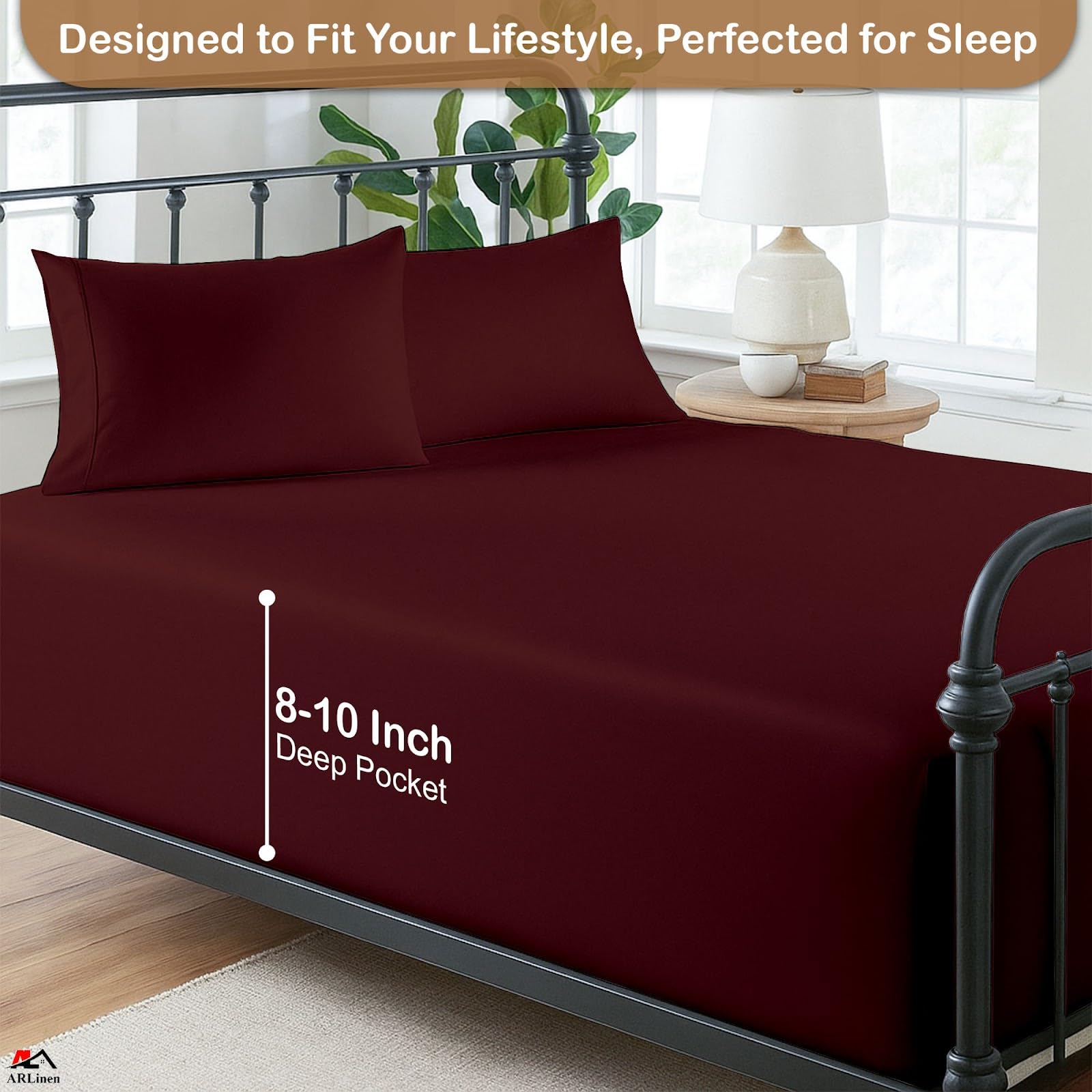 Juego De Sábanas Tres Piezas Algodón TEX HOME Cuadros Cama 140 Cm Azul