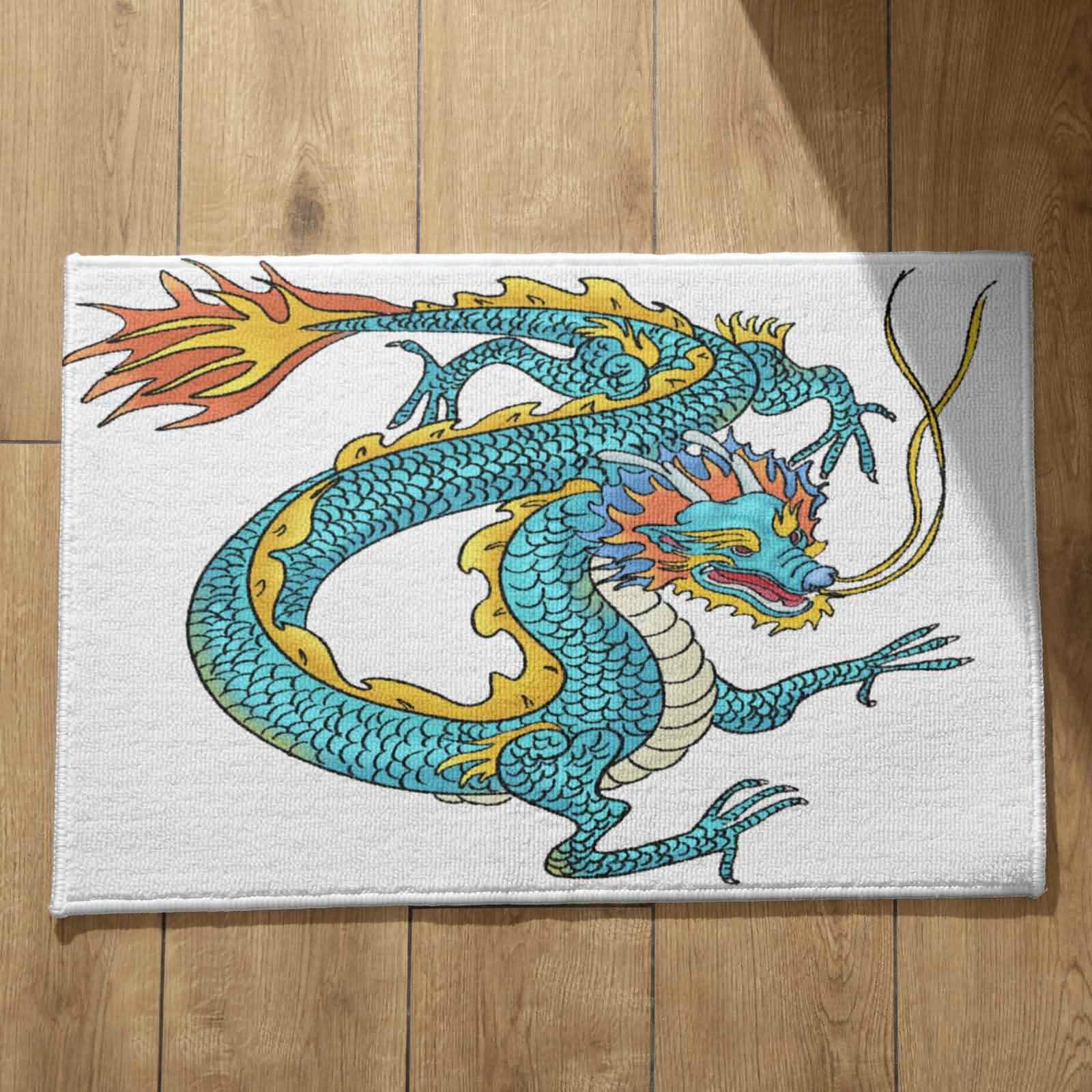 Tapis de cuisine original et fin pour ne plus bloquer les portes