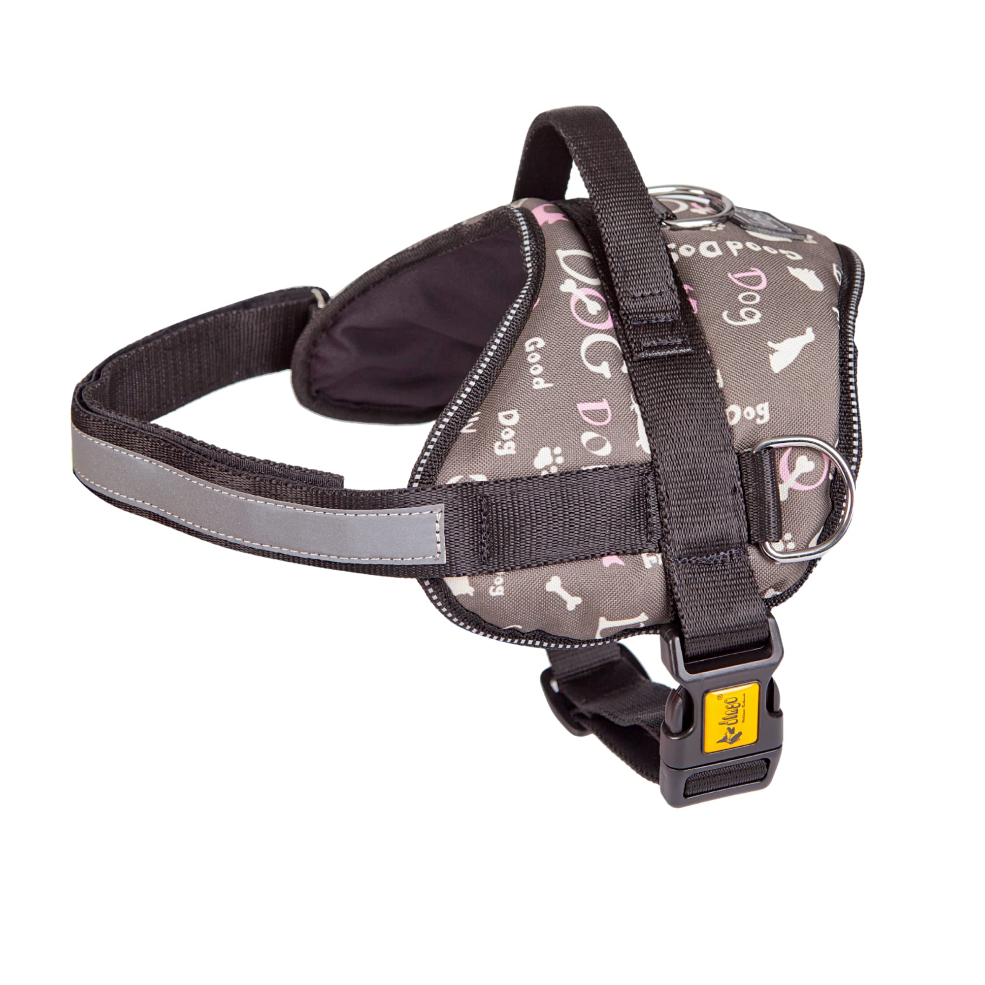 Dingo Patterned Harness for Dog Handmade in America Nevada Style 15801, Size 3