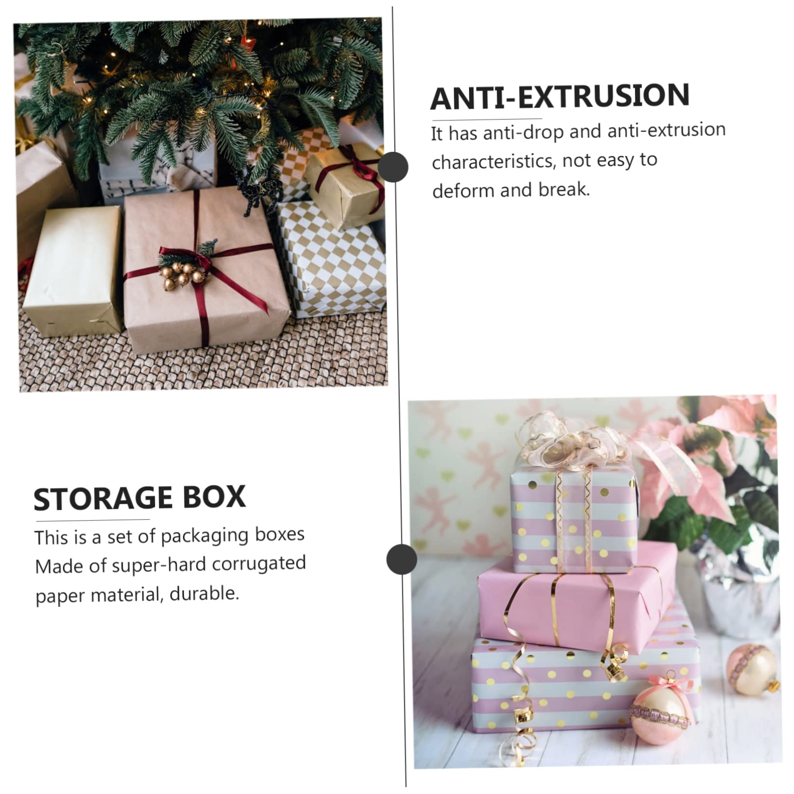 Artibetter 50piezas Cajas De Embalaje De Cartón Corrugado Cajas De Mudanza Para Almacenamiento De De Cartón Para