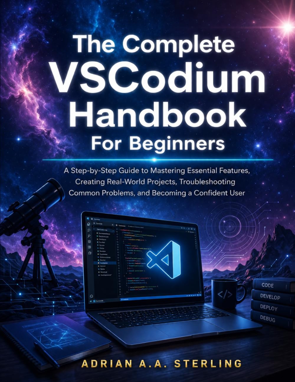 The Complete VSCodium Handbook For Beginners: A Step-by-Step Guide to Mastering Essential Features, Creating Real-World Projects, Troubleshooting Common Problems, and Becoming a Confident User