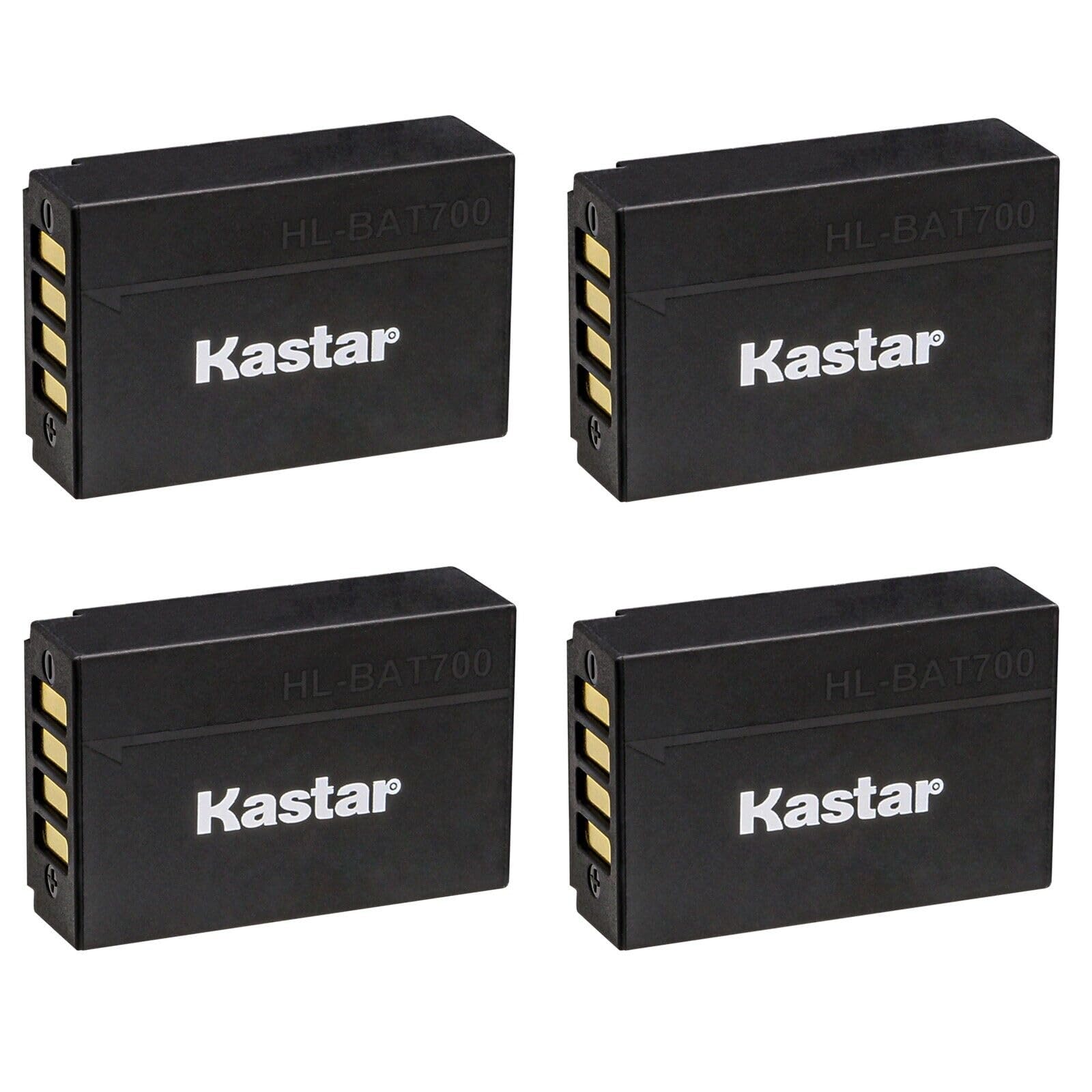 Kastar 4-Pack Rechargeable Battery Replacement for Hollyview HL-BAT700, 1ICP9/23/32, HL-C1PRO-BAT, Hollyland Solidcom C1, Hollyland Solidcom C1 (PRO)
