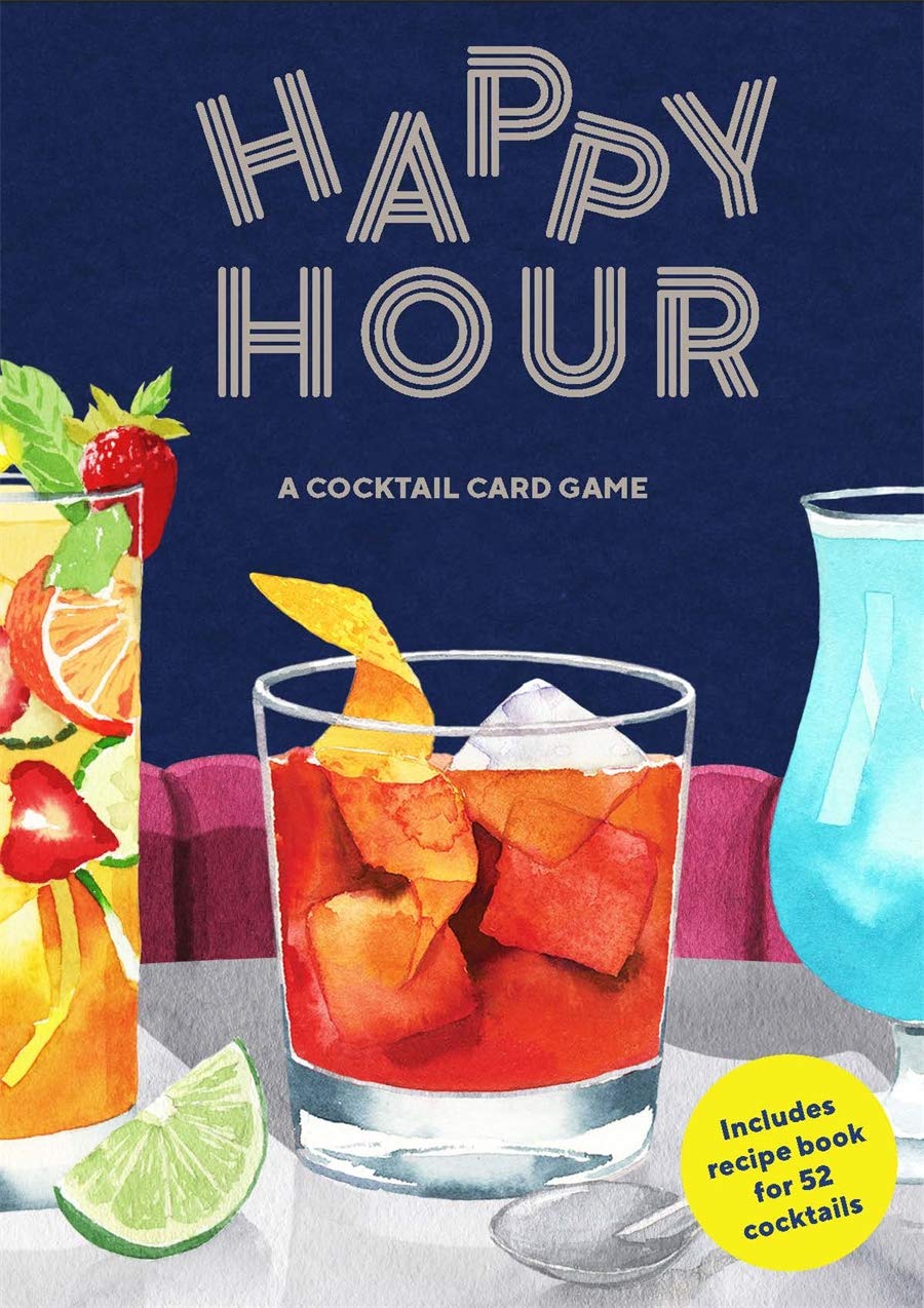 Happy Hour: A Cocktail Card Game (A Drinking Game Gift; Adult Spin "Go Fish")