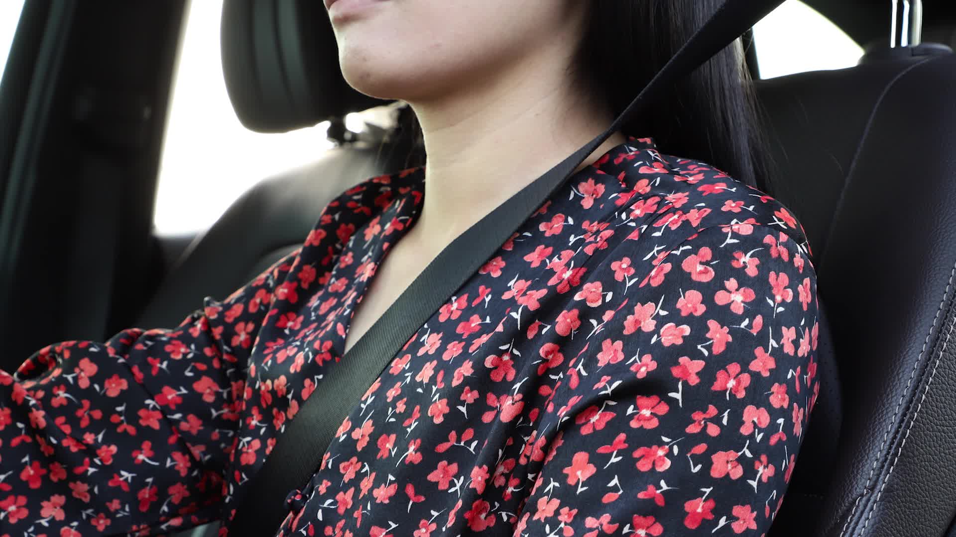 Protège-ceinture De Sécurité Voiture - Lot De 2 En Microfibre, Noir Et Rouge, Ajustable, Confortable Pour Le Cou Et La Clavicule