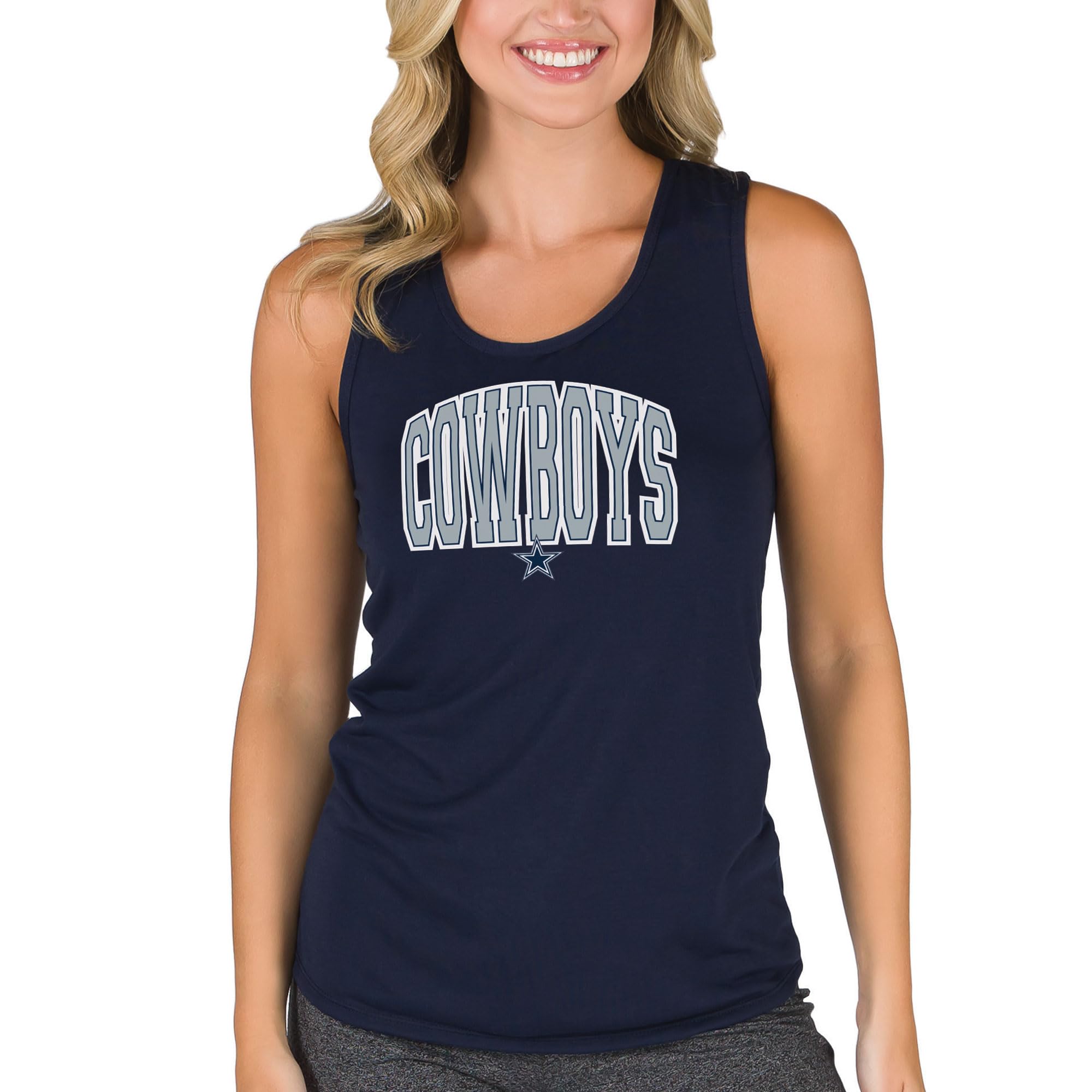 Concepts Sport Women's NFL Marathon Racer Back Tank Top