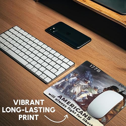 Miniatura 6 de 3dRose LLC 8x 8x 0.25inches Alfombrilla de mouse clásico estadounidenses siempre será Lucha para Liberty 1778(MP _ _ _ _ _ _ _ _ _ _ 149471_ _ _ _ _