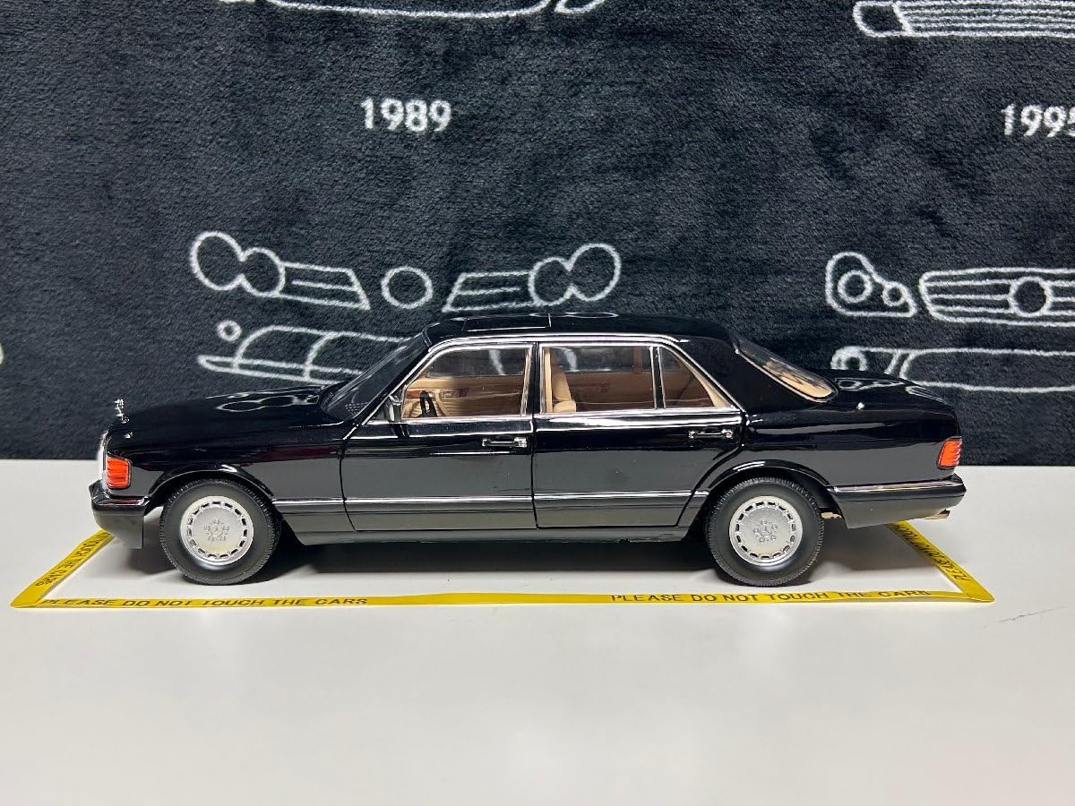 norev 1/18 Mercedes Benz 560 SEL W126 1989 ブラック メ