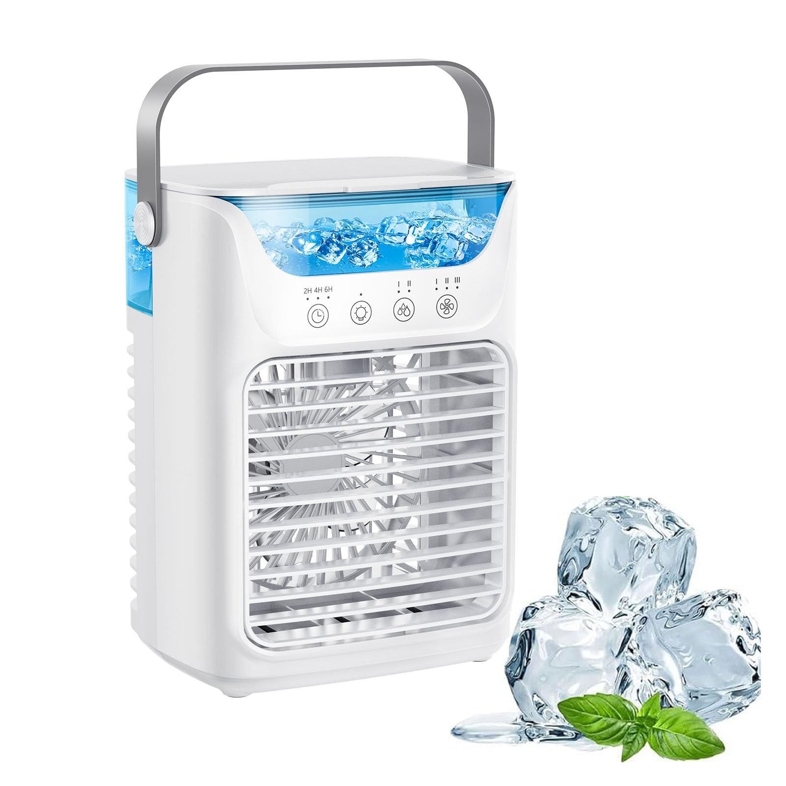 Portable Air Conditioners Fan With 3 Speeds 2 Cool Mist