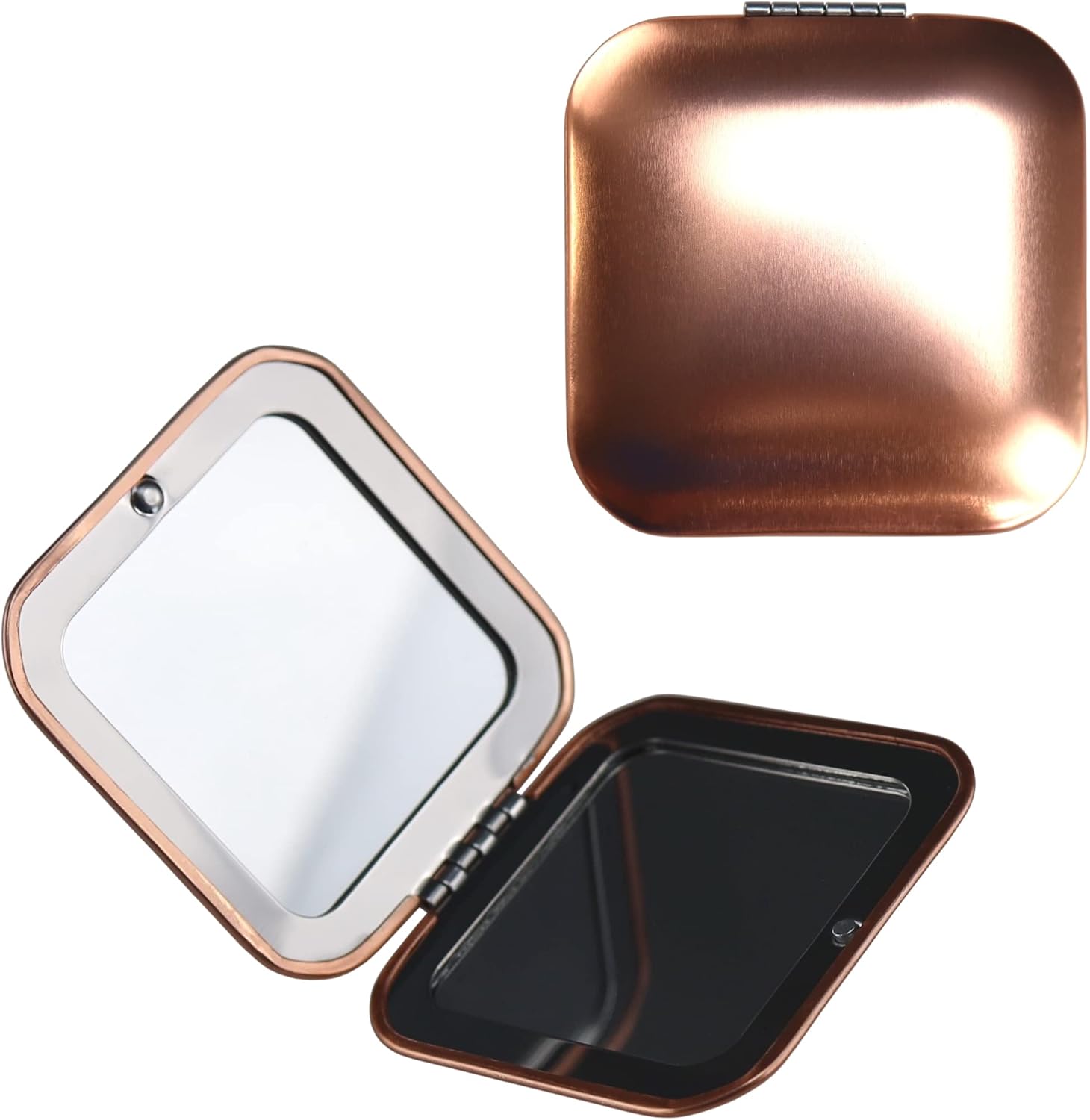 Iconikal Metal Compact Vanity Travel Purse Makeup Mirror