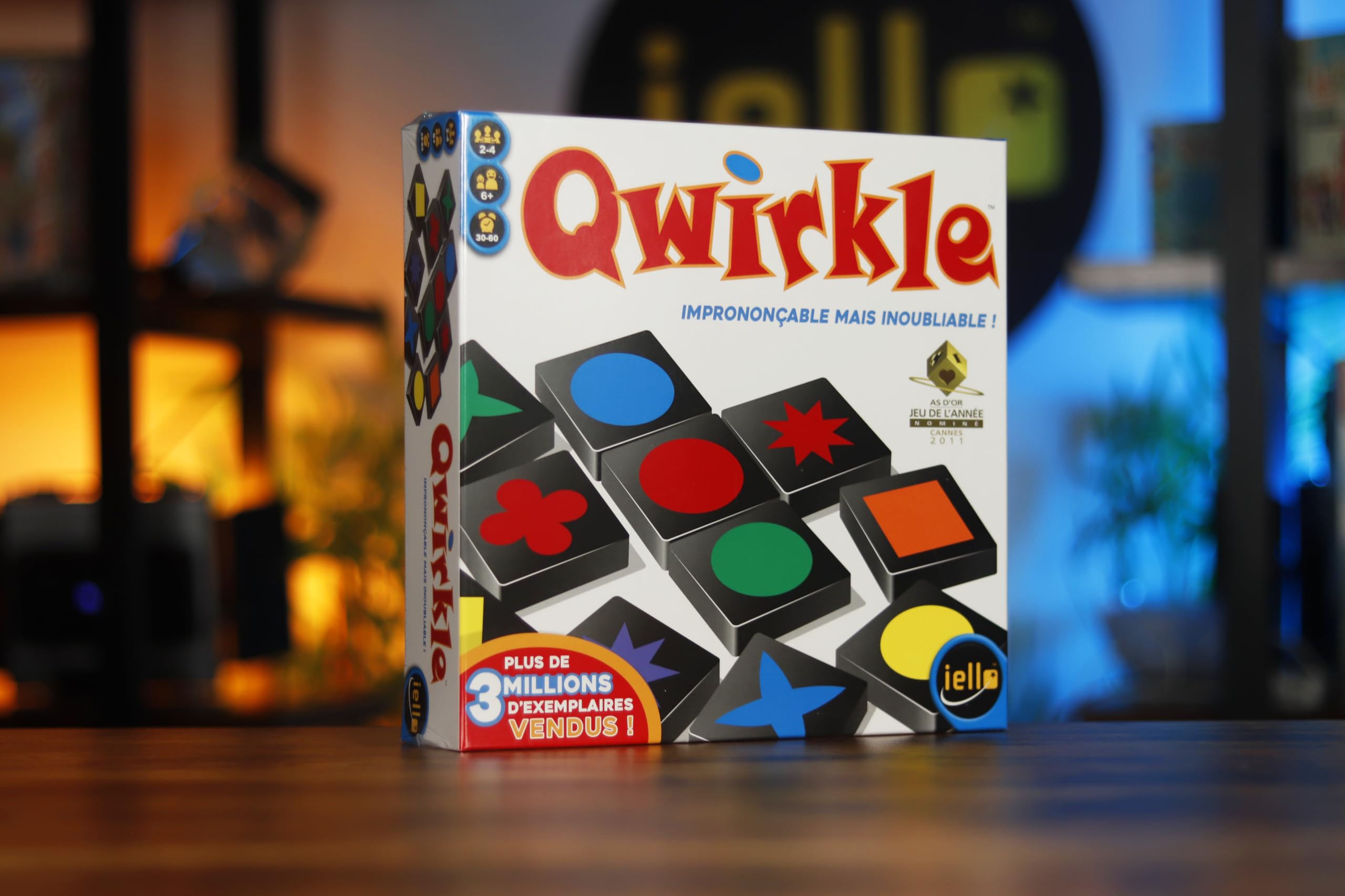 Jeu d'ambiance Iello Qwirkle Nouvelle Edition