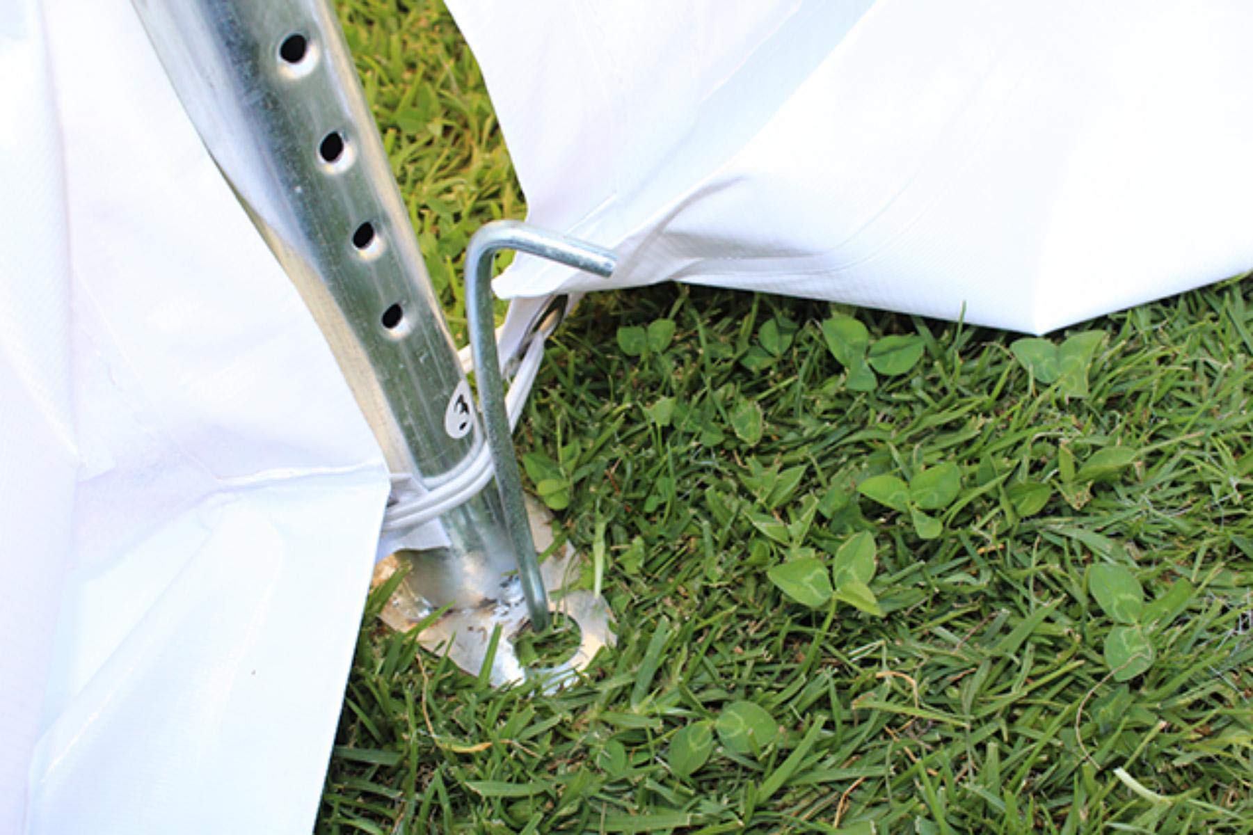 Carpa 12x5 de Lona Reforzada 500 Gr para Exteriores con Ventanas | Carpa impermeable con ventanas. Ideal para bodas, eventos, hostelería, jardines y celebraciones al aire libre.