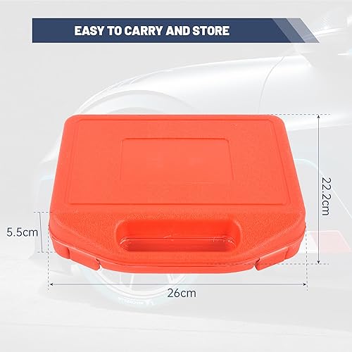 Miniatura 6 de juego de llaves de impacto de 12 pulgada, 6 puntas, 14 piezas, juego de impacto profundo estándar, tamaños SAE, CR-V (38 a 1-114 pulgadas)