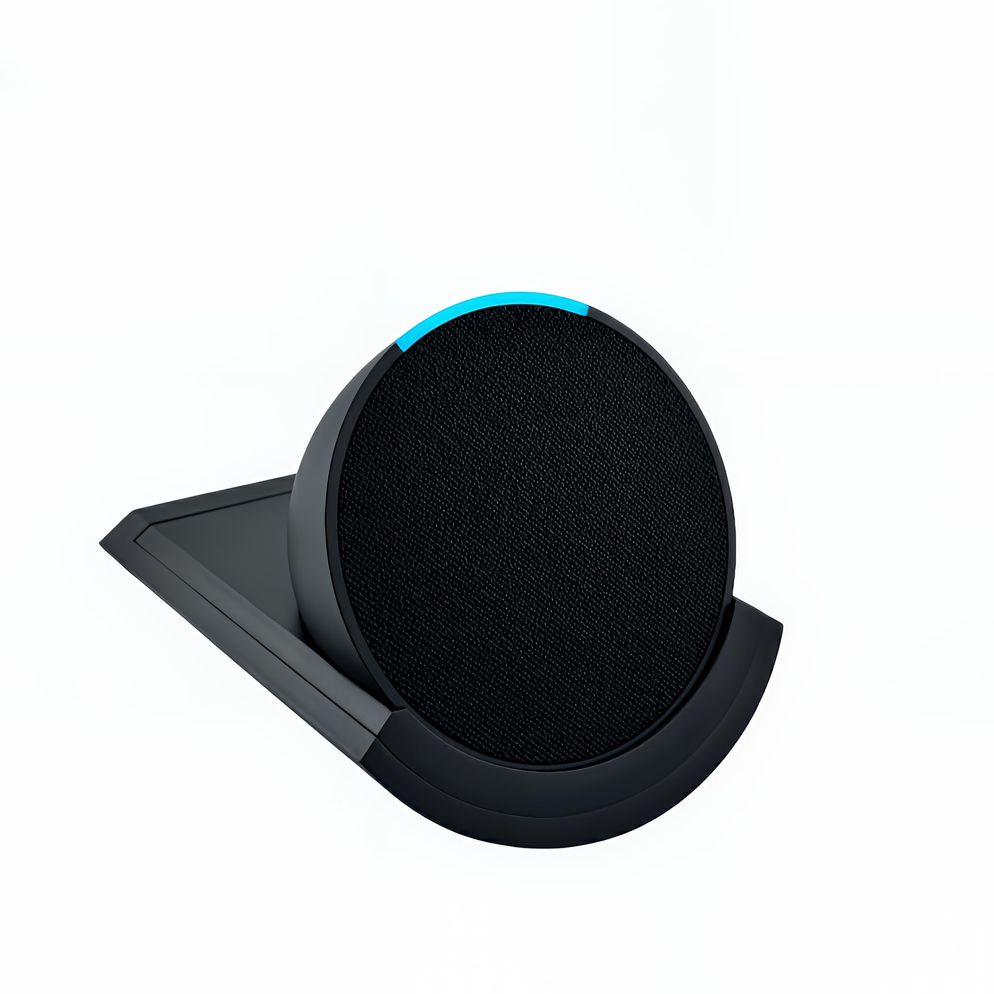 Sintron Soporte de Pared para Echo Pop y HomePod Mini – Estante Compacto para Altavoces Inteligentes con Gestión de Cables Integrada, Ahorro de Espacio para Salón, Cocina, Dormitorio o Baño (Negro)
