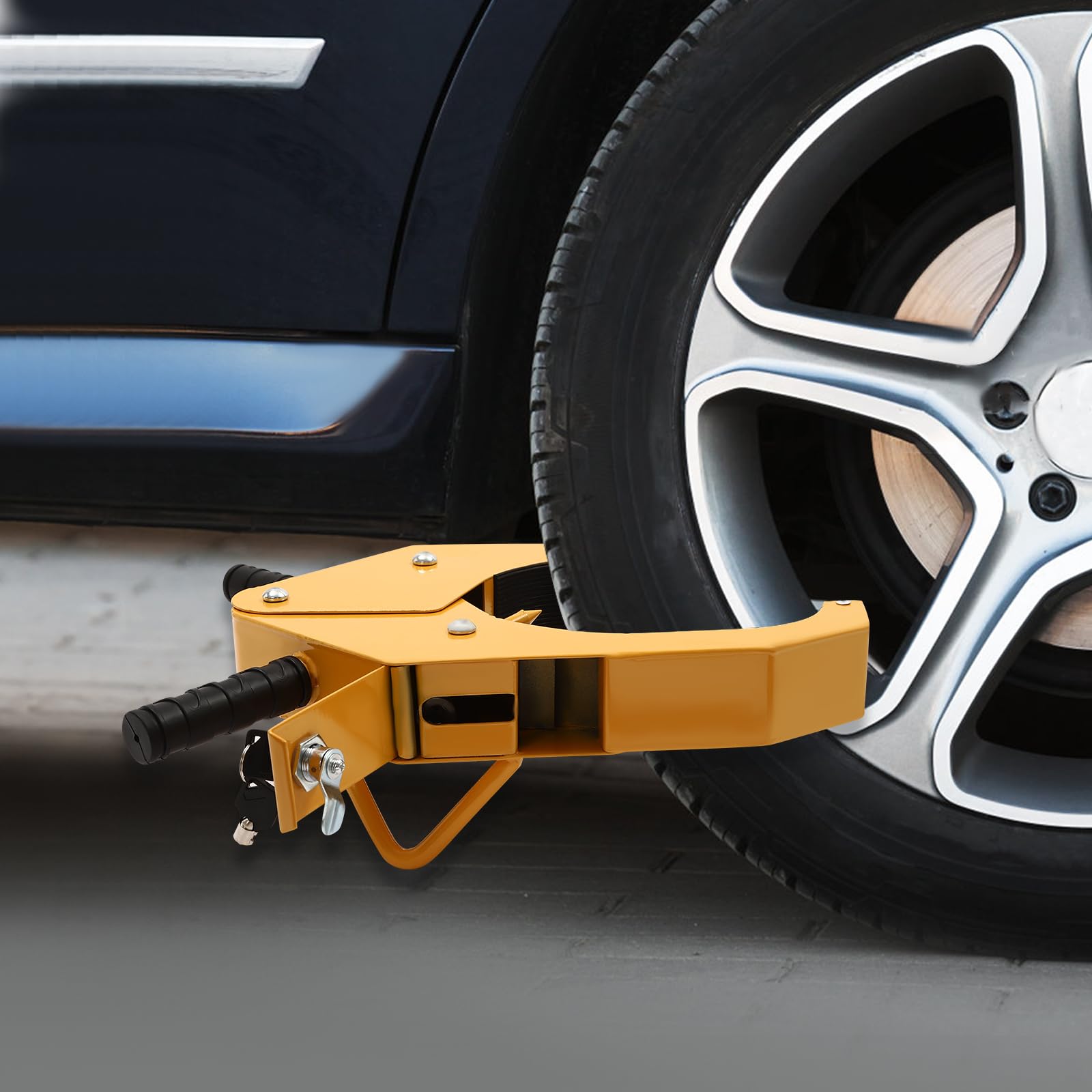 Lucchetto ruota, blocco pneumatico, blocco ruota, è ampiamente usato in auto, rimorchi, camion, SUV, camper