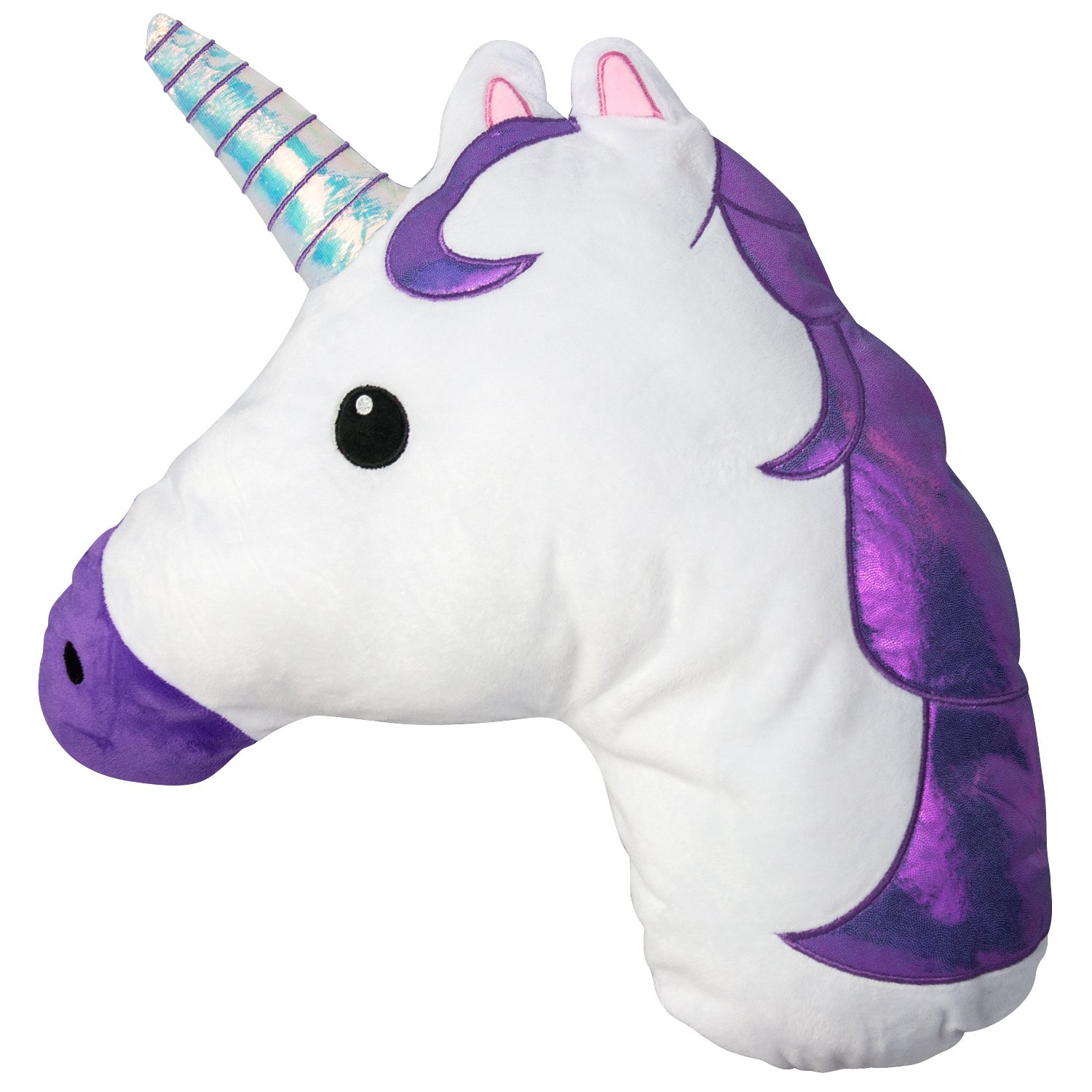 Trendy Plush Pillows: Decorative, Magical, and Gleeful Throw Pillow (Majestic Unicorn)