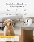 Furbo Mini 360° [Subscription Required] New 2K QHD Pet Camera - Unlock w/Paid Plan: Dog & Cat Safety Alerts, Rotating Treat Toss w/ 2-Way Speaker Smart Cam (Low Risk, 3mo Min. Cancel Anytime)