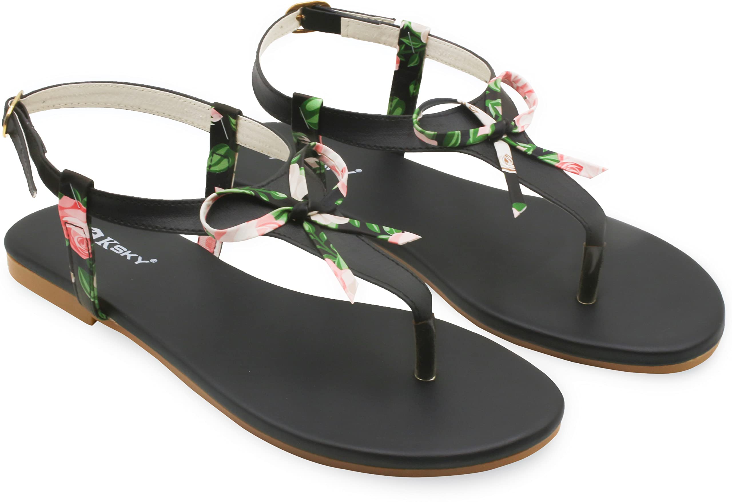 Zebin Women Stylish Fancy And Comfort Trending Flat Fashion Sandal, Black, 3 Uk (B0BQM27WMQ) Amazon Price History, Amazon Price Tracker