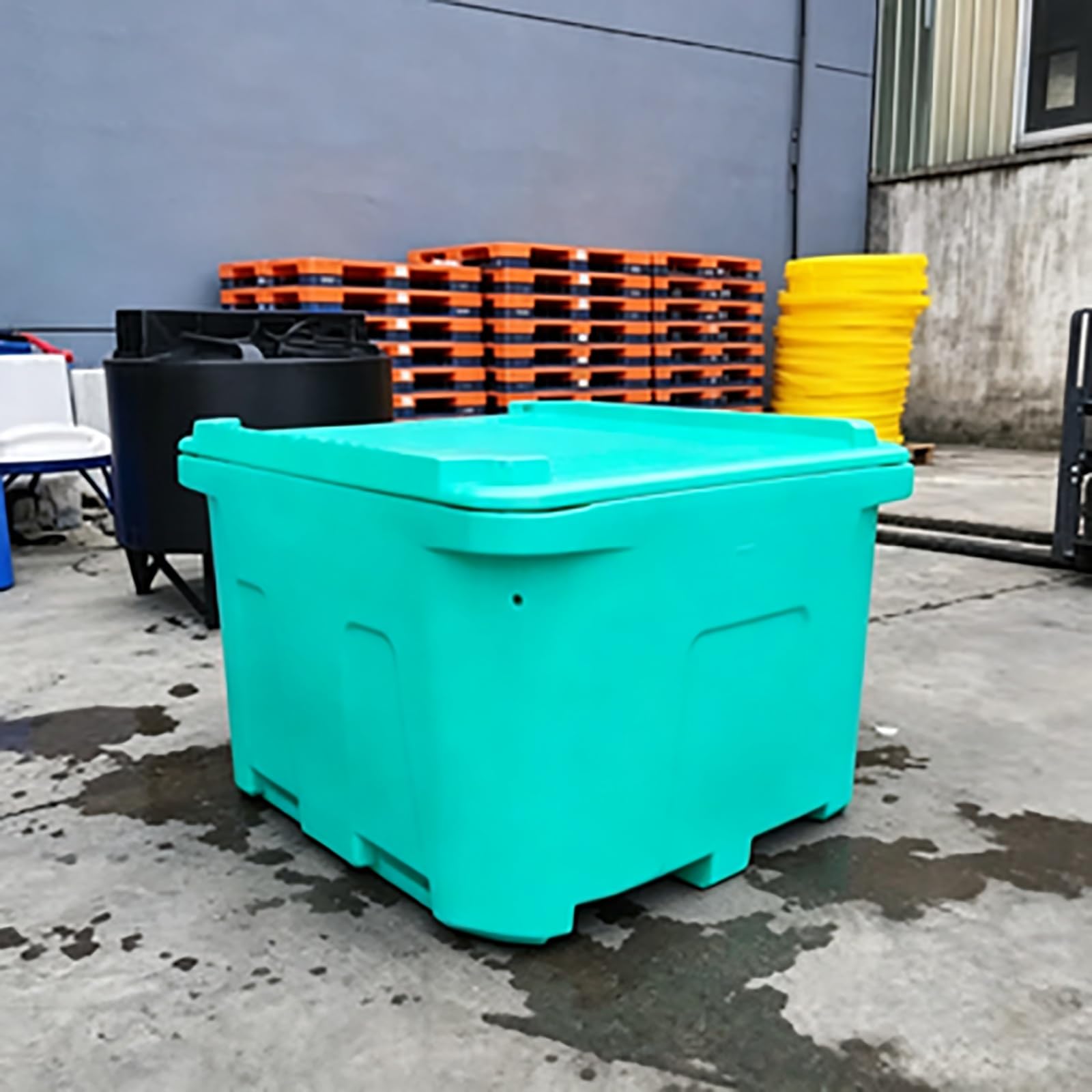 JOSOGO Insulated Box, Portable Cooler Box, Waterproof Thermal Container for Food Drinks Outdoor Camping Picnic(A)