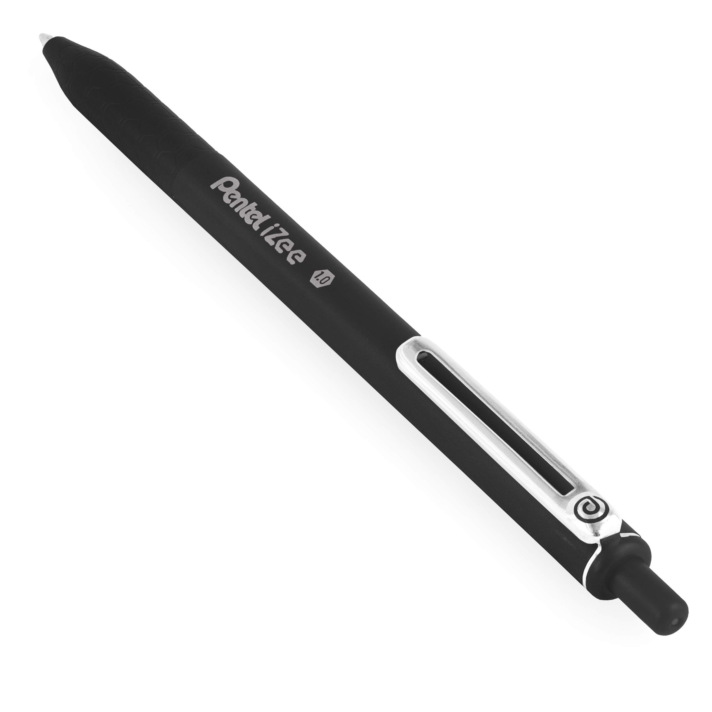 Pentel IZee BX470 - Penna A Sfera Retrattile Rossa, Punta 1,0 Mm (tratto 0,7 Mm), Confezione Da 14, Inchiostro Fluido E Impugnatura Ergonomica - 5