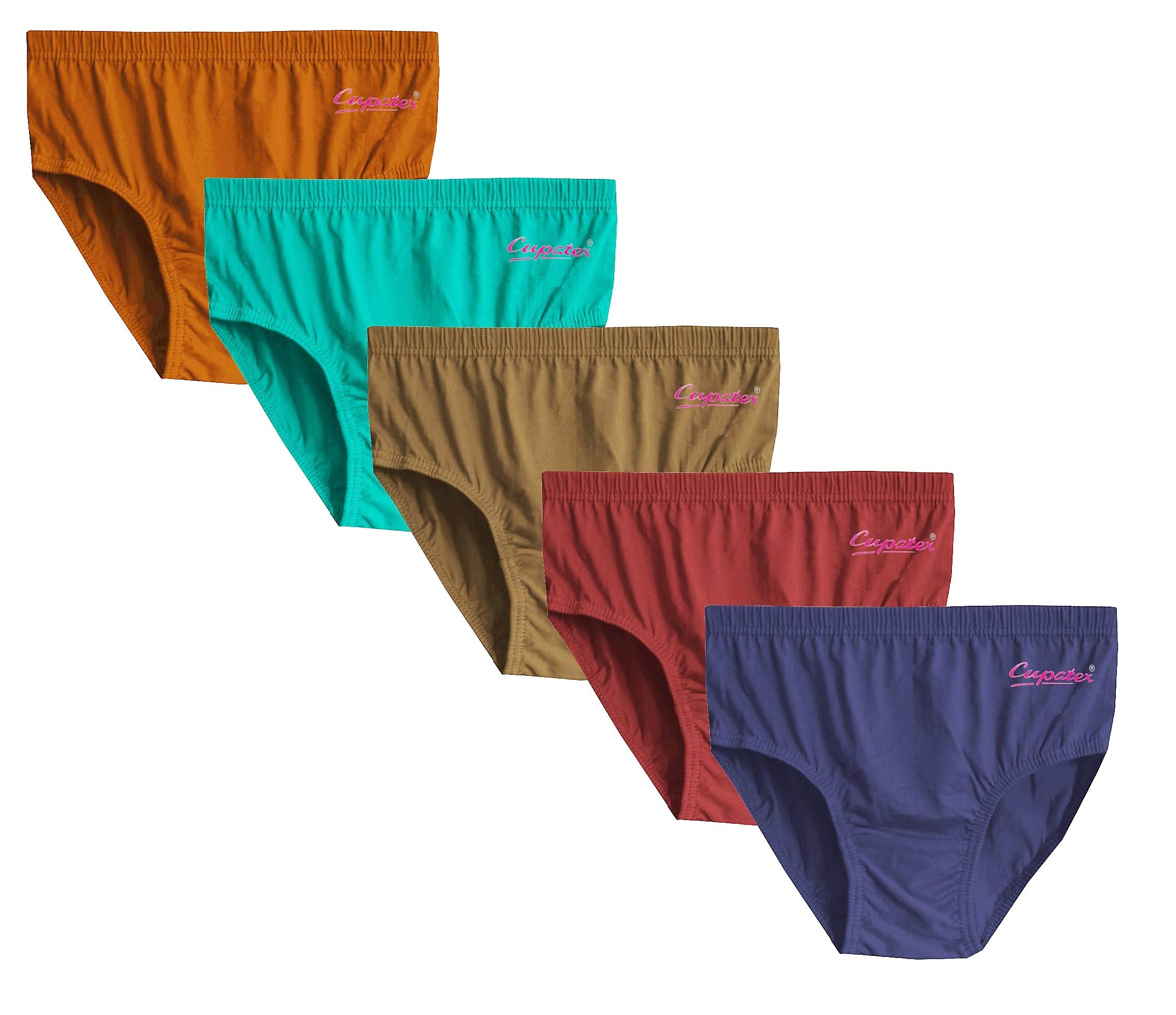 Clever CreationsGirls Underwear - 5 Pack,Multicolour,So Soft - Premium Cotton Kids Panty