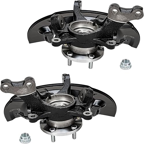 Miniatura 115 de Detroit Axle - Kit de suspensión delantera de 4 piezas para 4WD Ford F-150 F-250 Expedition Lincoln Navigator, 2 brazos de control superiores con