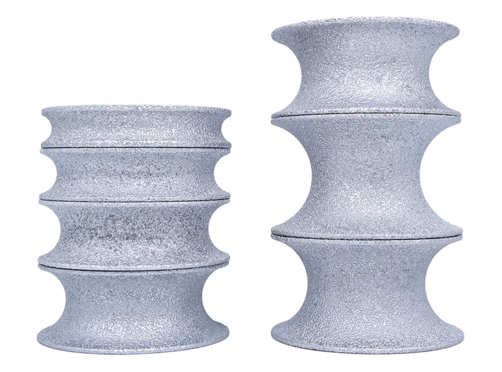 Rueda De Molienda De Diamante Soldada Al Vacío Rueda De Perfilado De Broca De Enrutador De Diamante Bullnose Completo Para Borde De Granito De Piedra Abrasivo,30 Mm