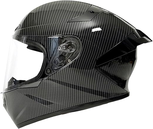 Integralhelm Unisex ECE-geprüft – Leichter Motorradhelm Mit Sonnenvisier