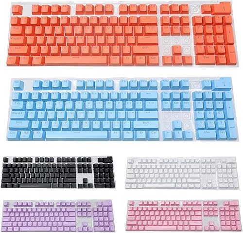Miniatura 2 de shlutesoy 104 unidsset teclado mecánico retroiluminado para juegos teclado portátil juegooficina negro