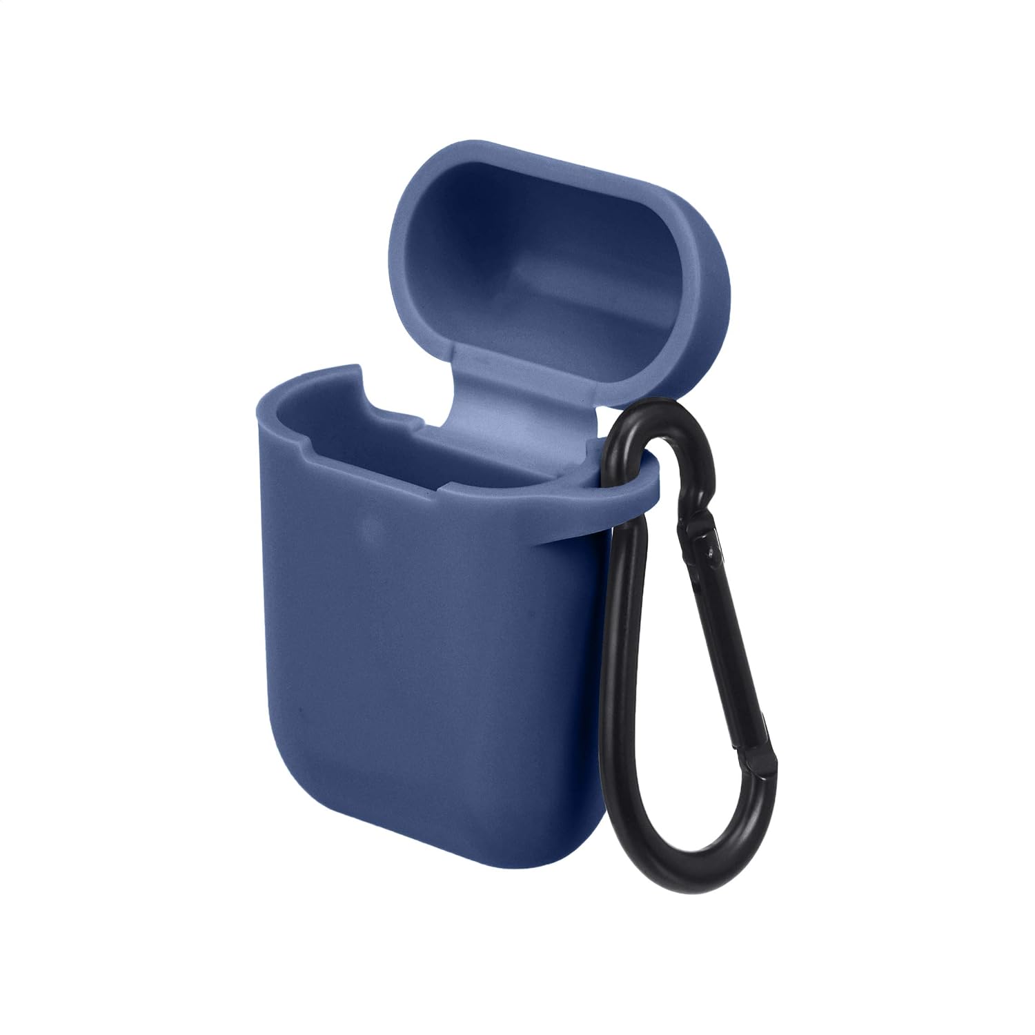 Amazon Basics AirPods Case - Compatible with Apple AirPods 1 & 2, Cobalt Blue