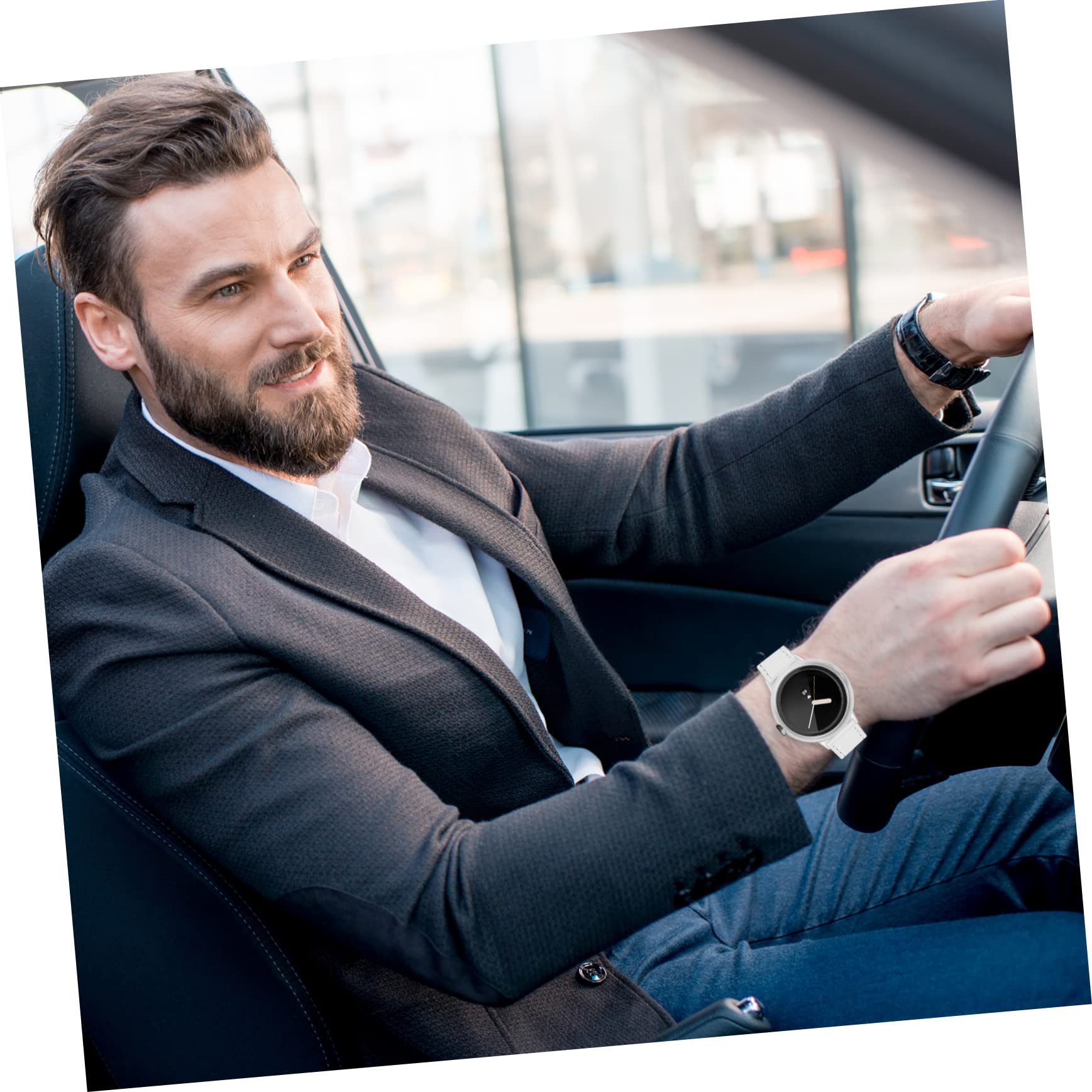 Housoutil 5 Set di Cover per Schermo di Ricambio per Watch Custodia Protettiva Riutilizzabile Cover per Smartwatch Staccabile 2 Pezzi*5