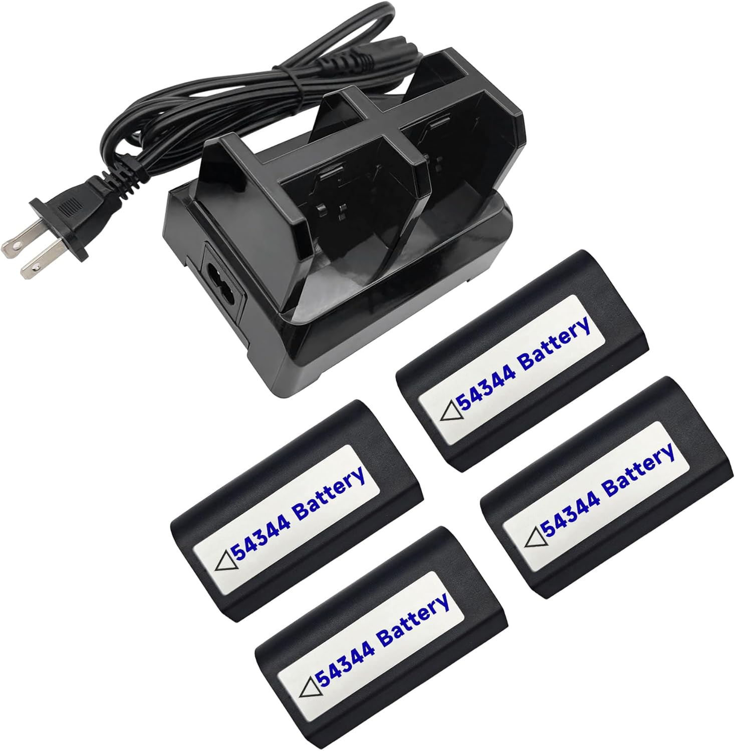 GPS Battery Charger Set Compatible with Trimble 92600, 54344, 52030, 29518, 46607, 38403, 5700, 5800, R4, R6, R7, R8, MT1000 (3400mAh)