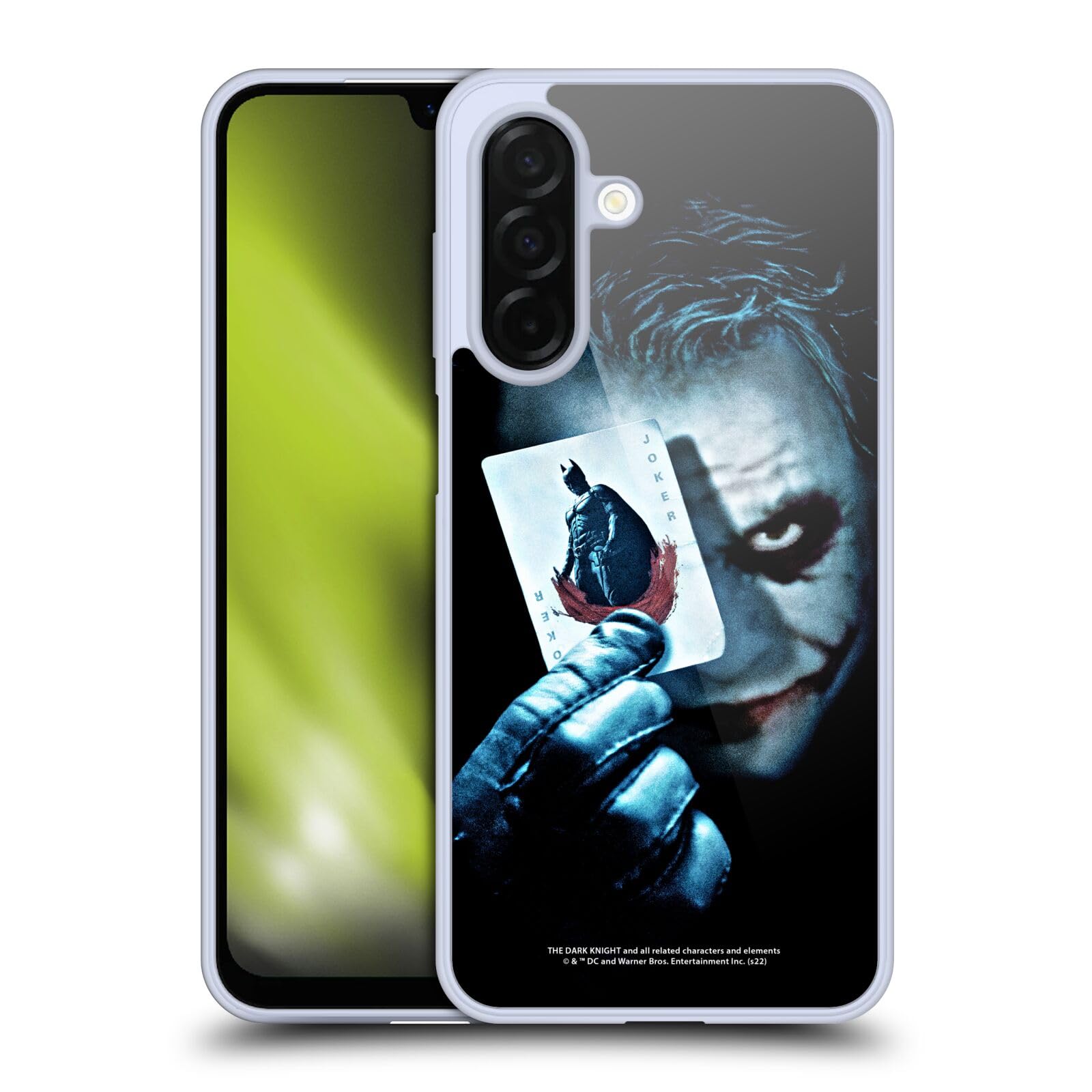 Head Case Designs Licenza Ufficiale The Dark Knight Carta Joker Arte Chiave Custodia in Gel [Protezione di Grado Militare] Compatibile con Samsung Galaxy A26 5G