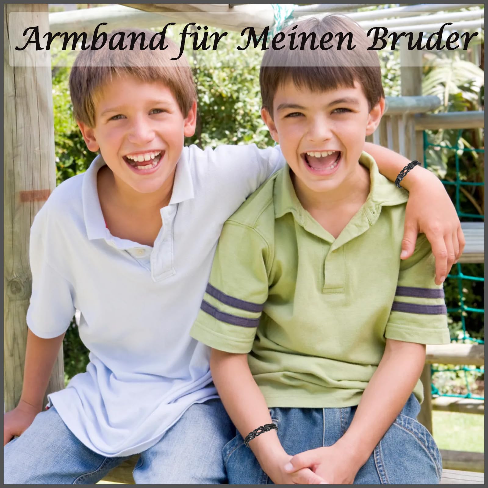 FAOMZQ Geschenke für Männer, Lederarmband mit Gravur für Papa Sohn Bruder zum Geburtstag Weihnachten Vatertag Abschluss, Ich Liebe Dich Geschenk für Meinen Mann Freund zum Valentinstag Jahrestag