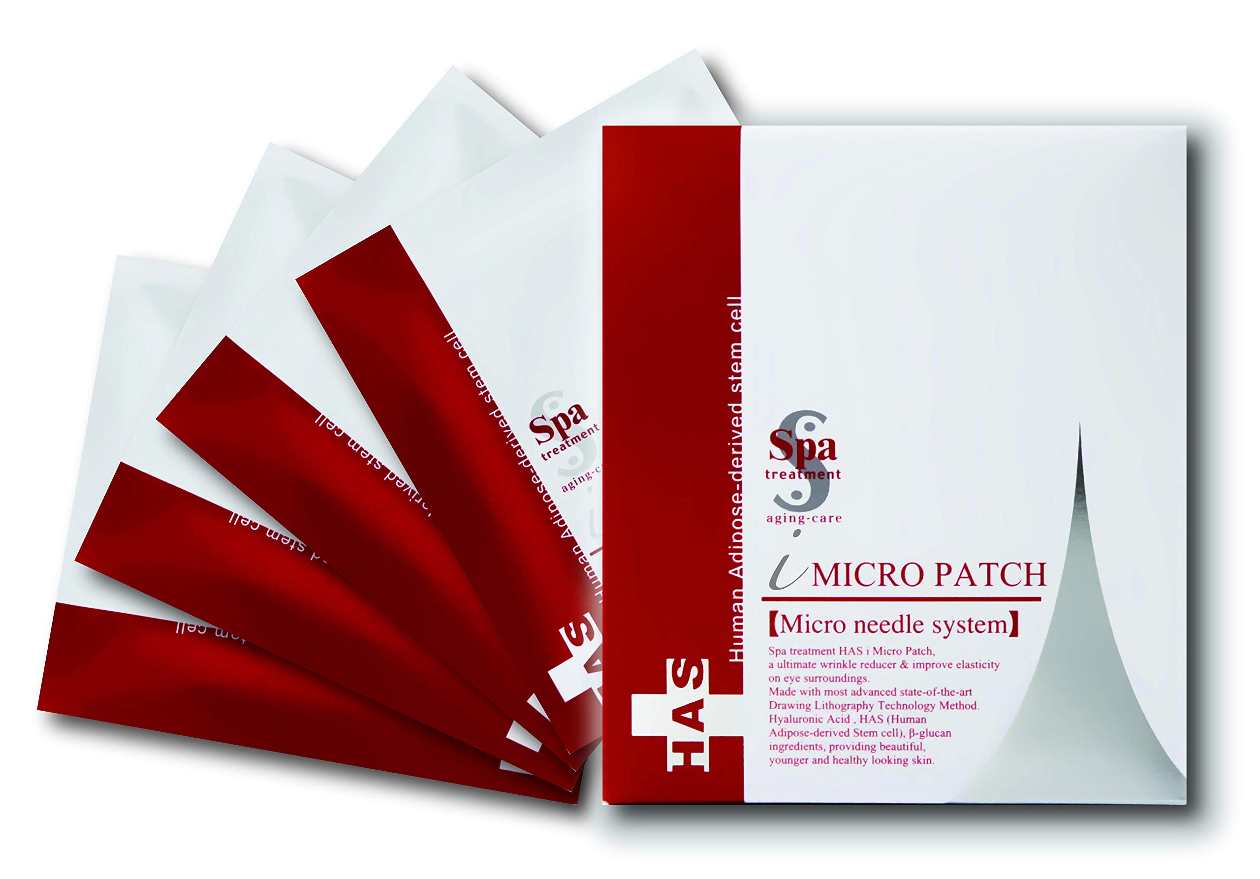 Spa Treatment HAS i Micro Patch 2 pcs x 4 sets, 4 count (Pack of 1)