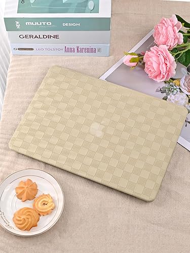 Miniatura 39 de Seorsok Compatible con MacBook Air de 13 pulgadas 2022 2021 2020 2019 2018 versión A1932 A2179 M1 A2337 Touch ID, elegante funda rígida de plástico