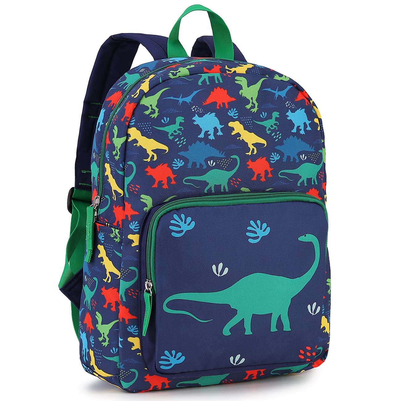 RAVUO Mochila para Niño, Linda Mochilas Escolares Niños 5-8 Años Impermeable Mochila Infantil Grande con Correa Pecho Ligero Mochila Dinosaurios para Guarderia Primaria Preescolar