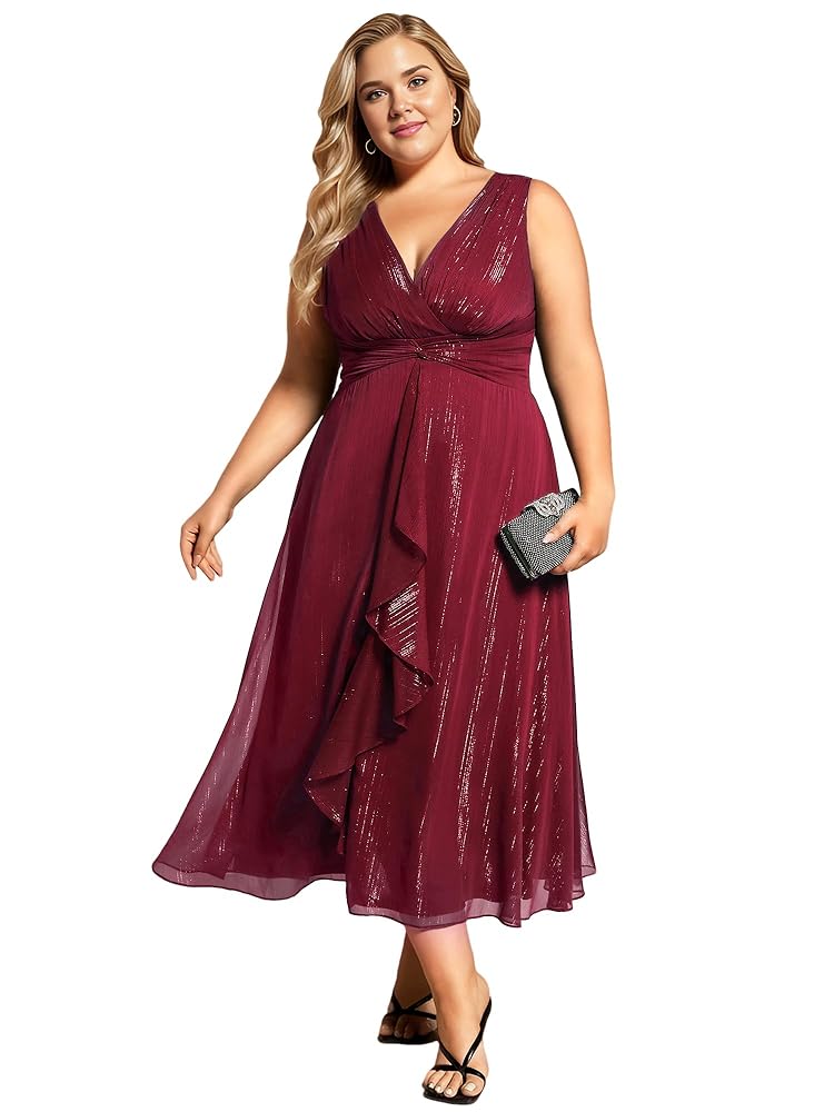 Classic Wine Red A-Line