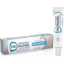 Sensodyne Pronamel Gentle Whitening Enamel Toothpaste for Sensitive Teeth and Cavity Protection, Strengthens Enamel and Whitens Teeth, Alpine Breeze - 0.8 Ounces