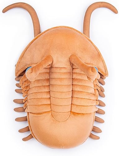 Vista 20 de ZHONGXIN MADE Juguete de peluche realista con microorganismo cámbrico – Simulación de 20 pulgadas de criatura marina del Cámbrico Microdictyon