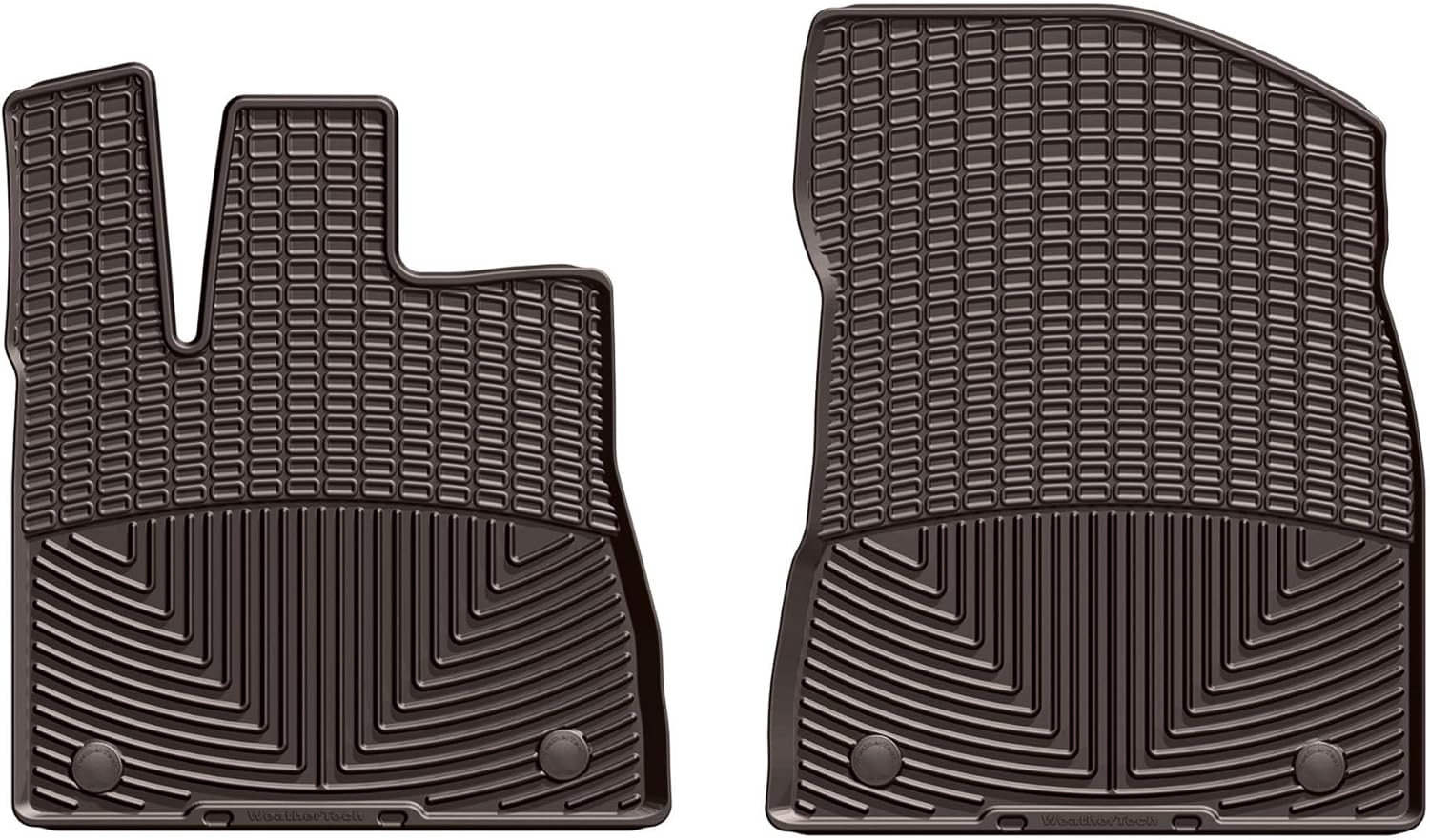 WeatherTech All-Weather Floor Mats for Lexus RX, RX Hybrid - 1st Row (W421), Black
