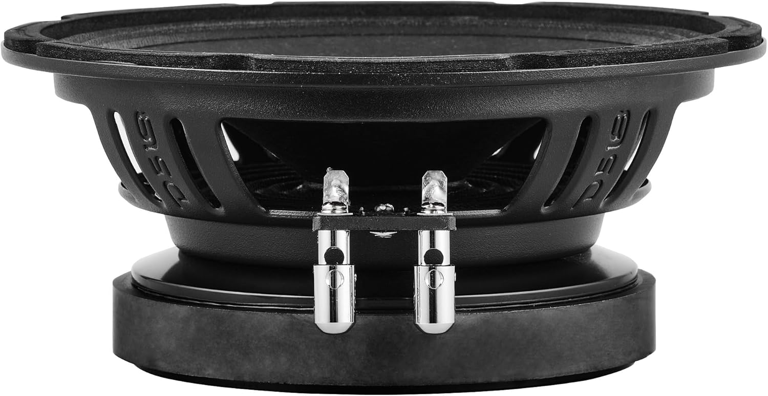 DS18 6PRO300MR-4 6.5" Professional Mid-Range Loudspeaker, High Sensitivity 102dB, 150W RMS 300W Max Power, 4-Ohm, 6.5" Midrange Car Speaker - Single