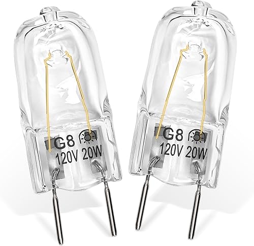 Miniatura 7 de Bombilla halógena para horno microondas, compatible con GE, Samsung, Kenmore, Elite, Maytag, microondas sobre la estufa, luz nocturna / luz para