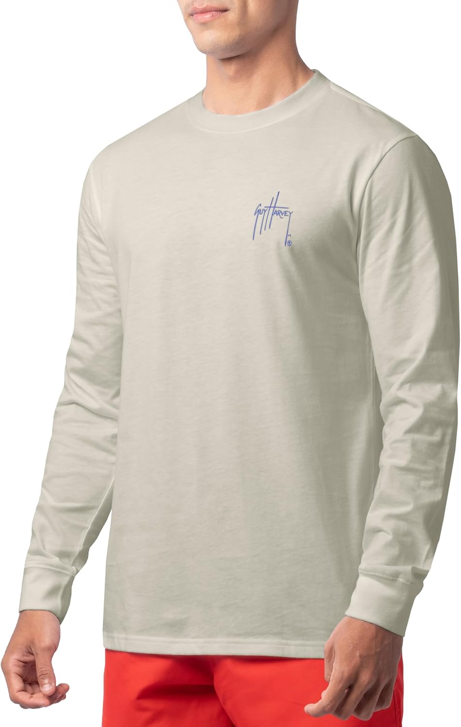 Guy Harvey Men’s HarborLite Long Sleeve T-Shirt